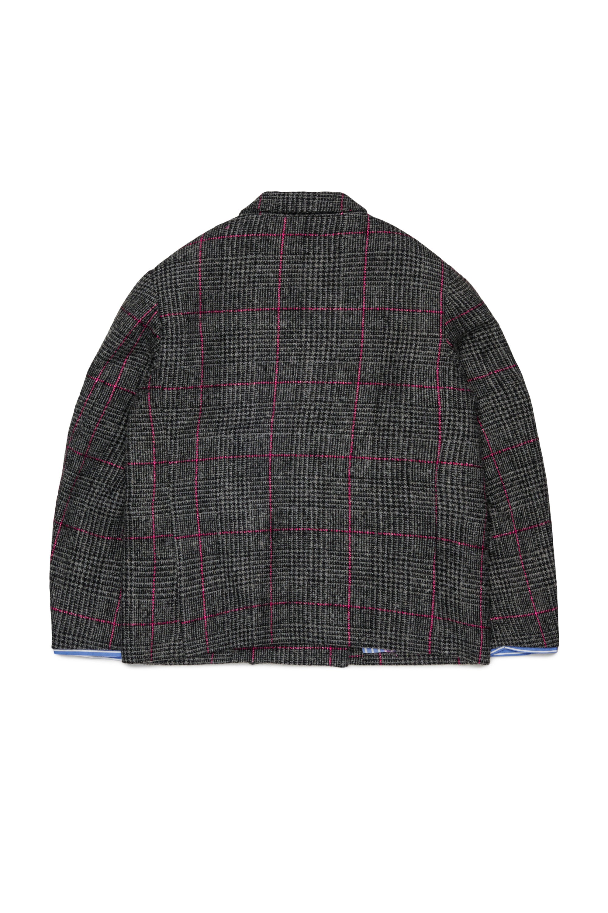 Blazer cruzado con logo