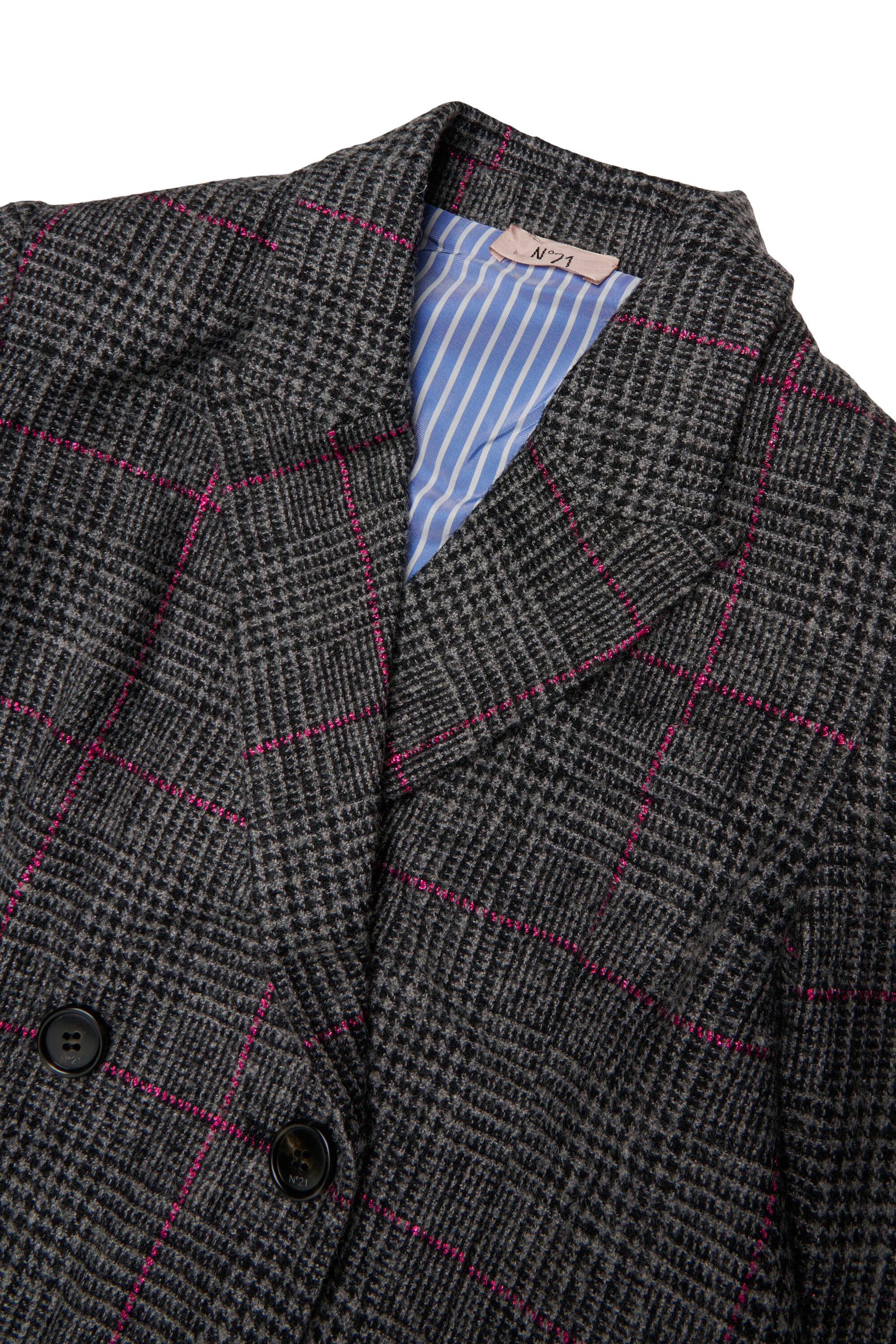 Blazer cruzado con logo