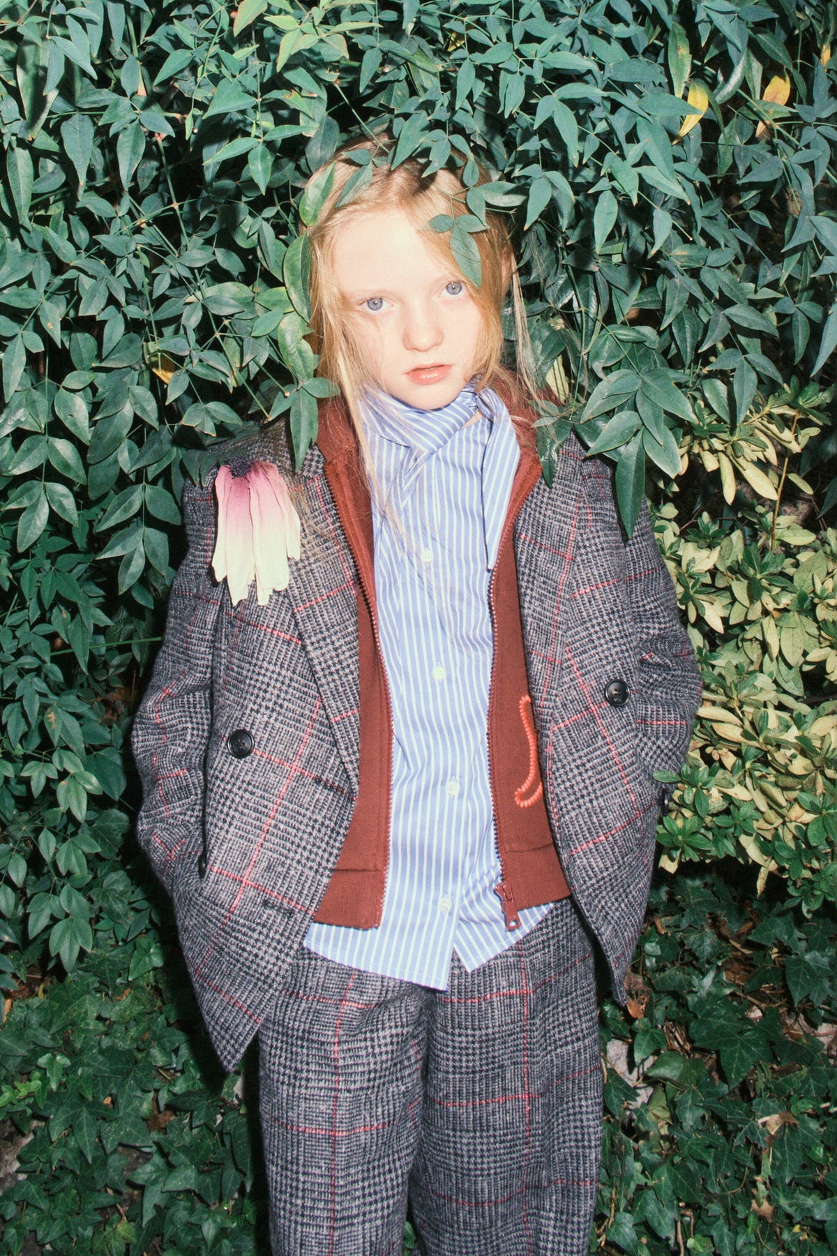 Blazer croisé avec logo