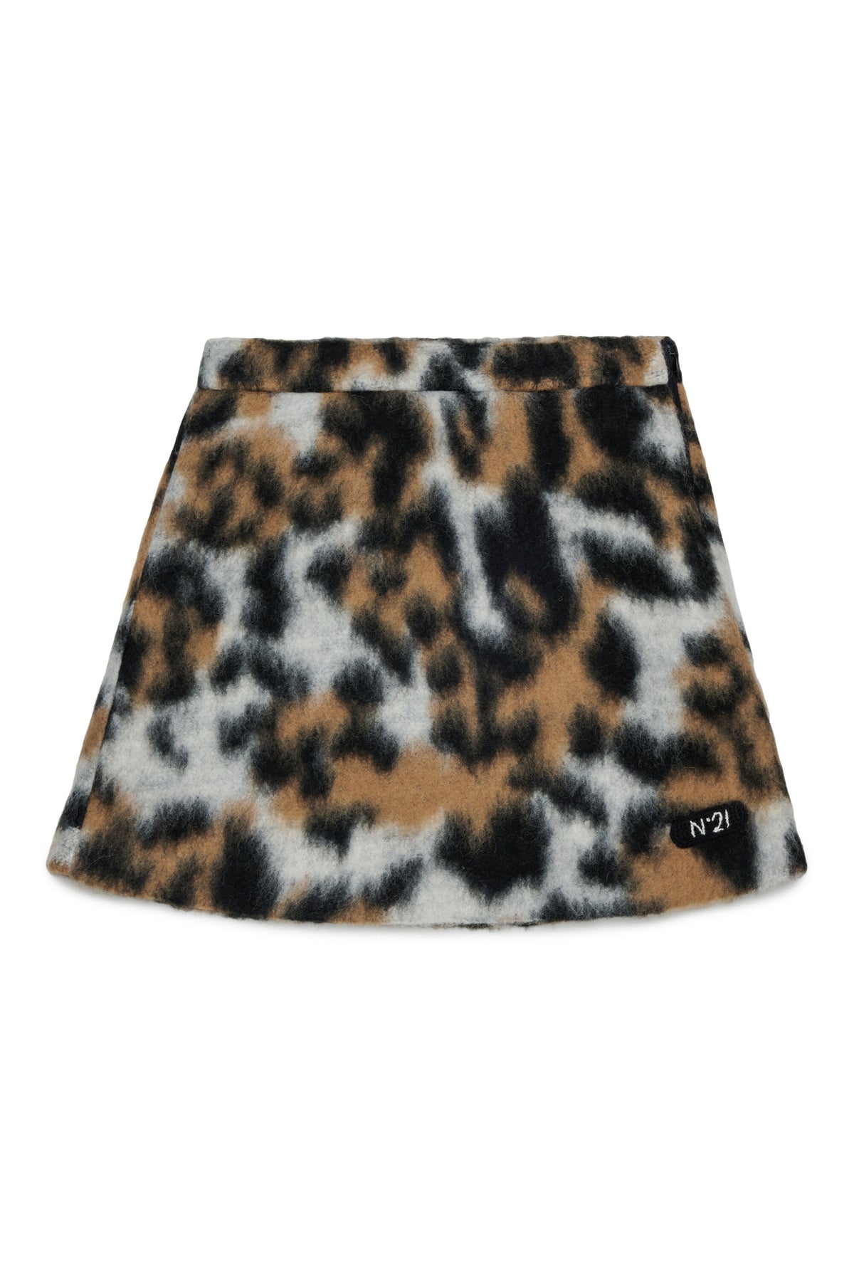 Falda corta con logo