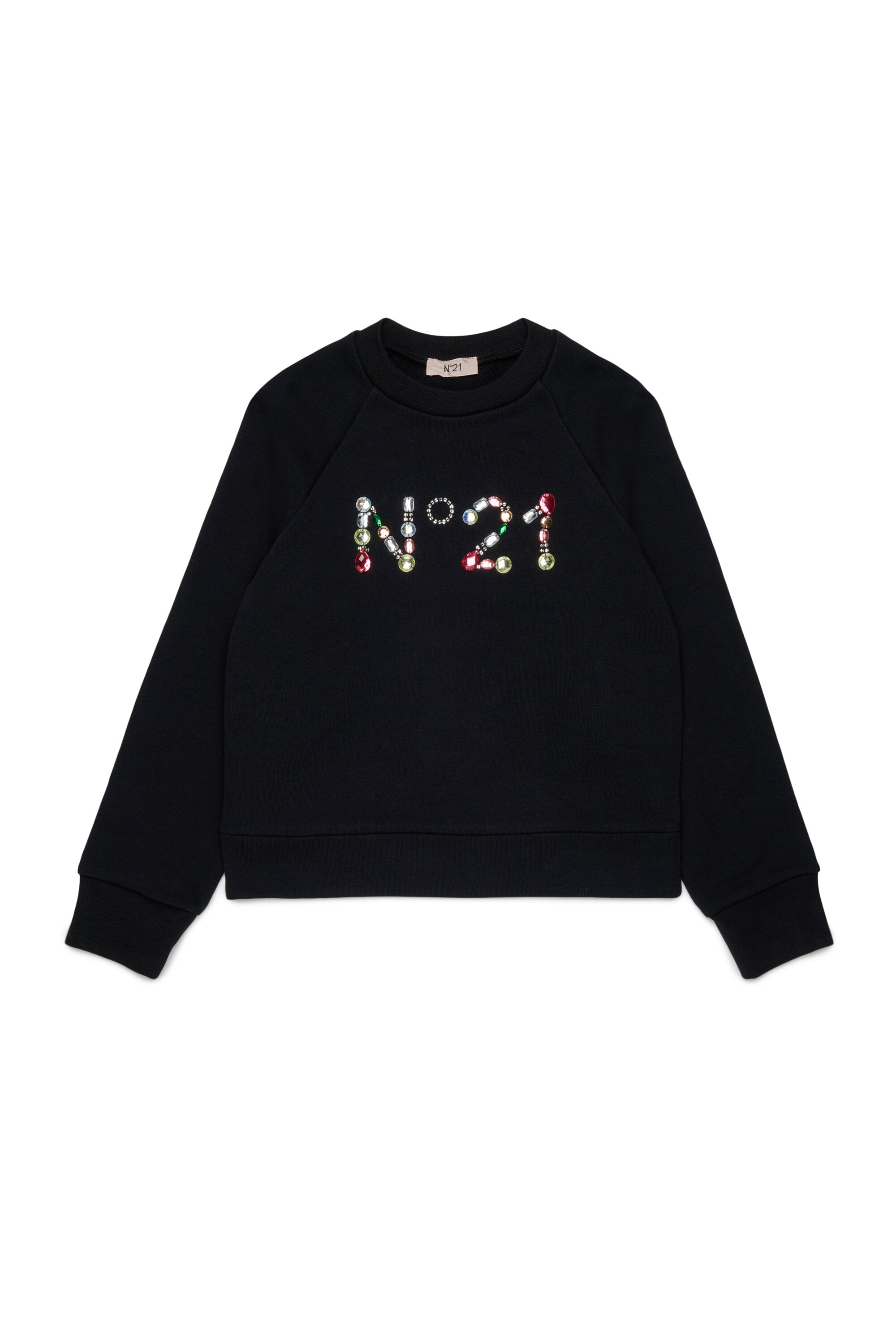 Crew-neck sweatshirt with logo