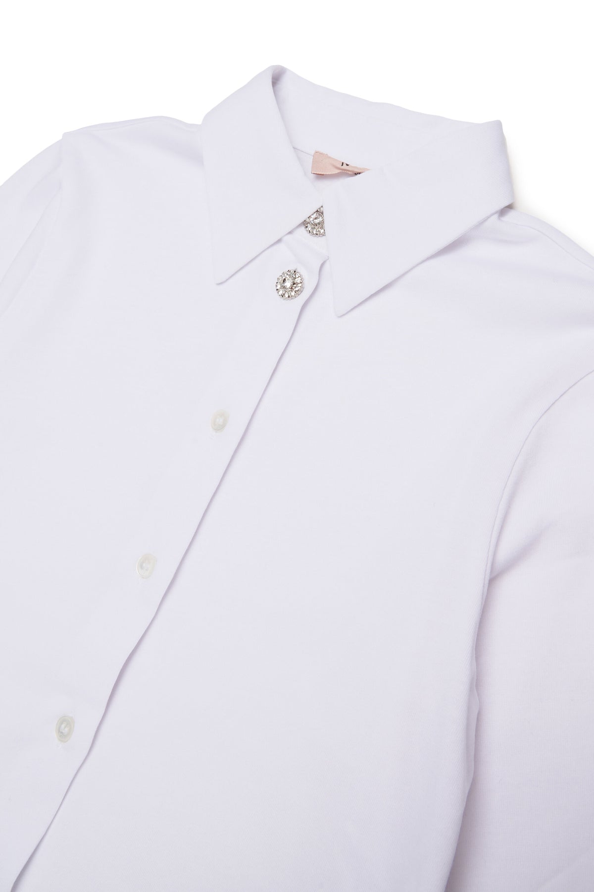 Chemise à manches longues avec volants
