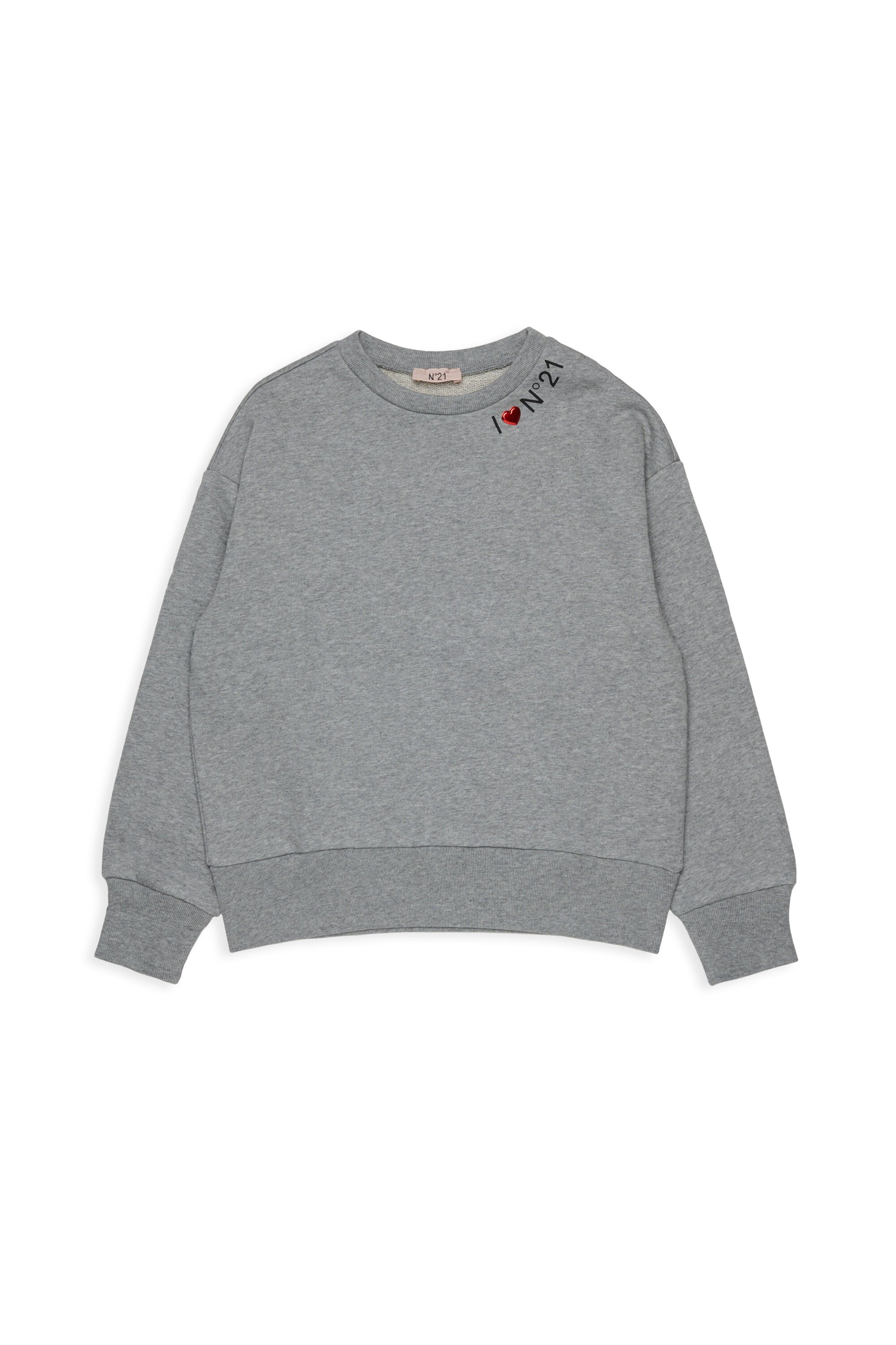 Sweatshirt mit Rundhalsausschnitt und Logo