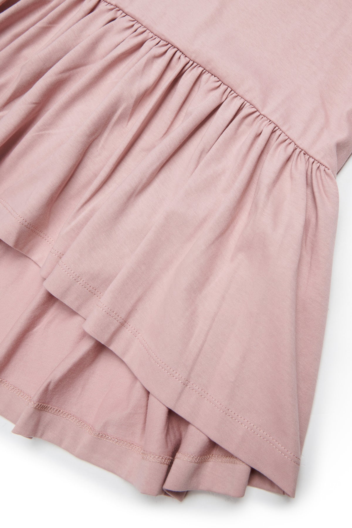 Vestido tipo camiseta corto con logo
