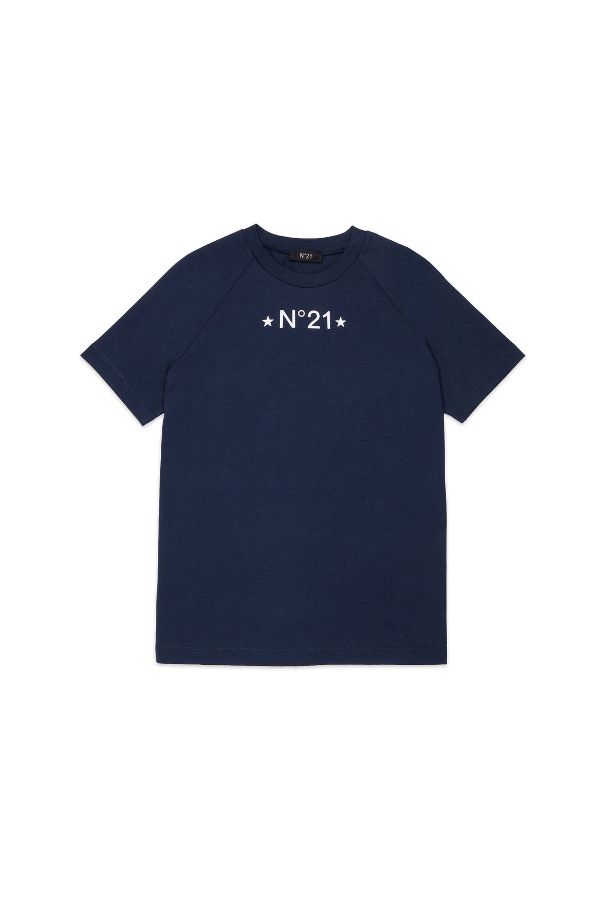 Raglan-T-Shirt mit aufgedrucktem Logo