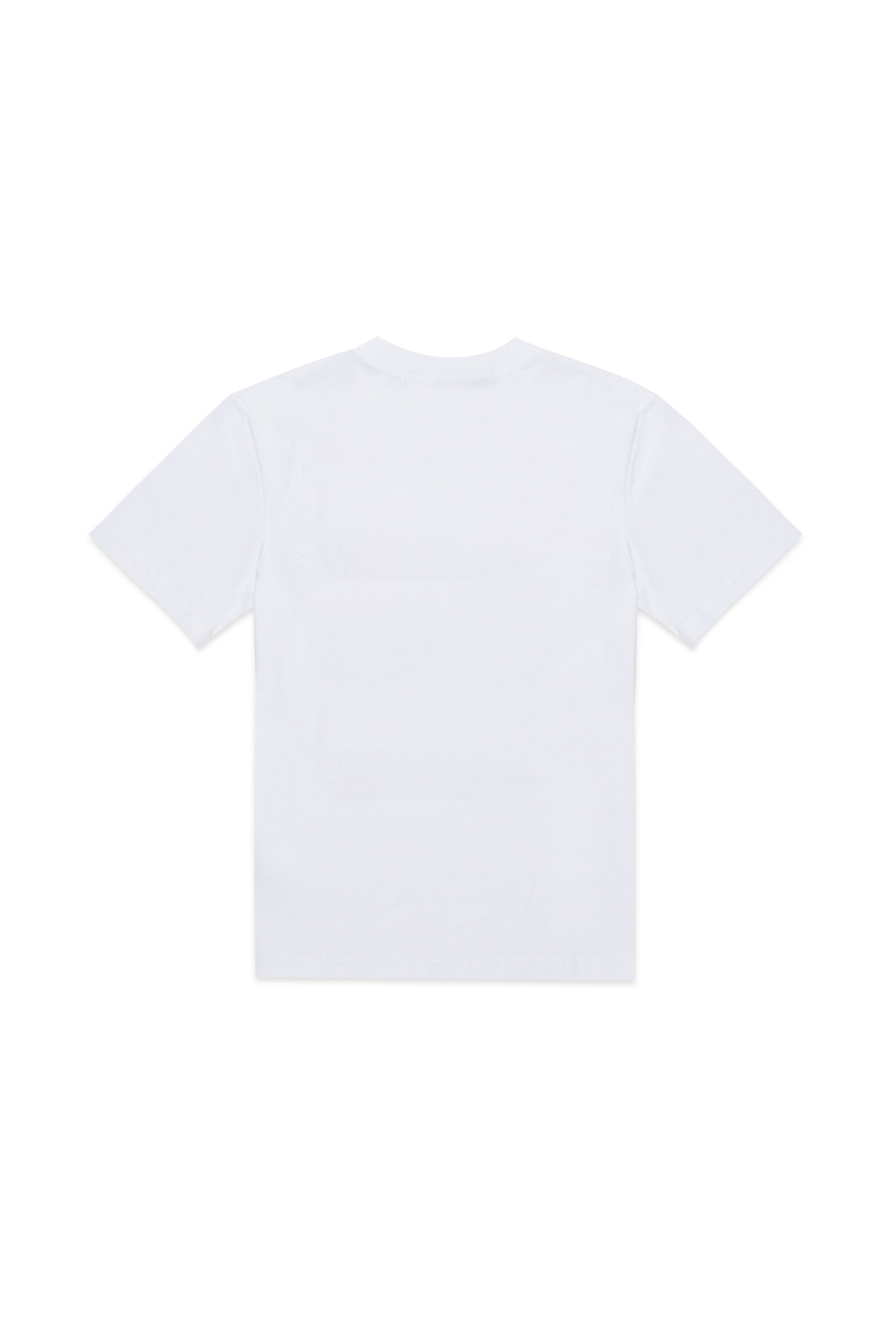 T-shirt in jersey con logo