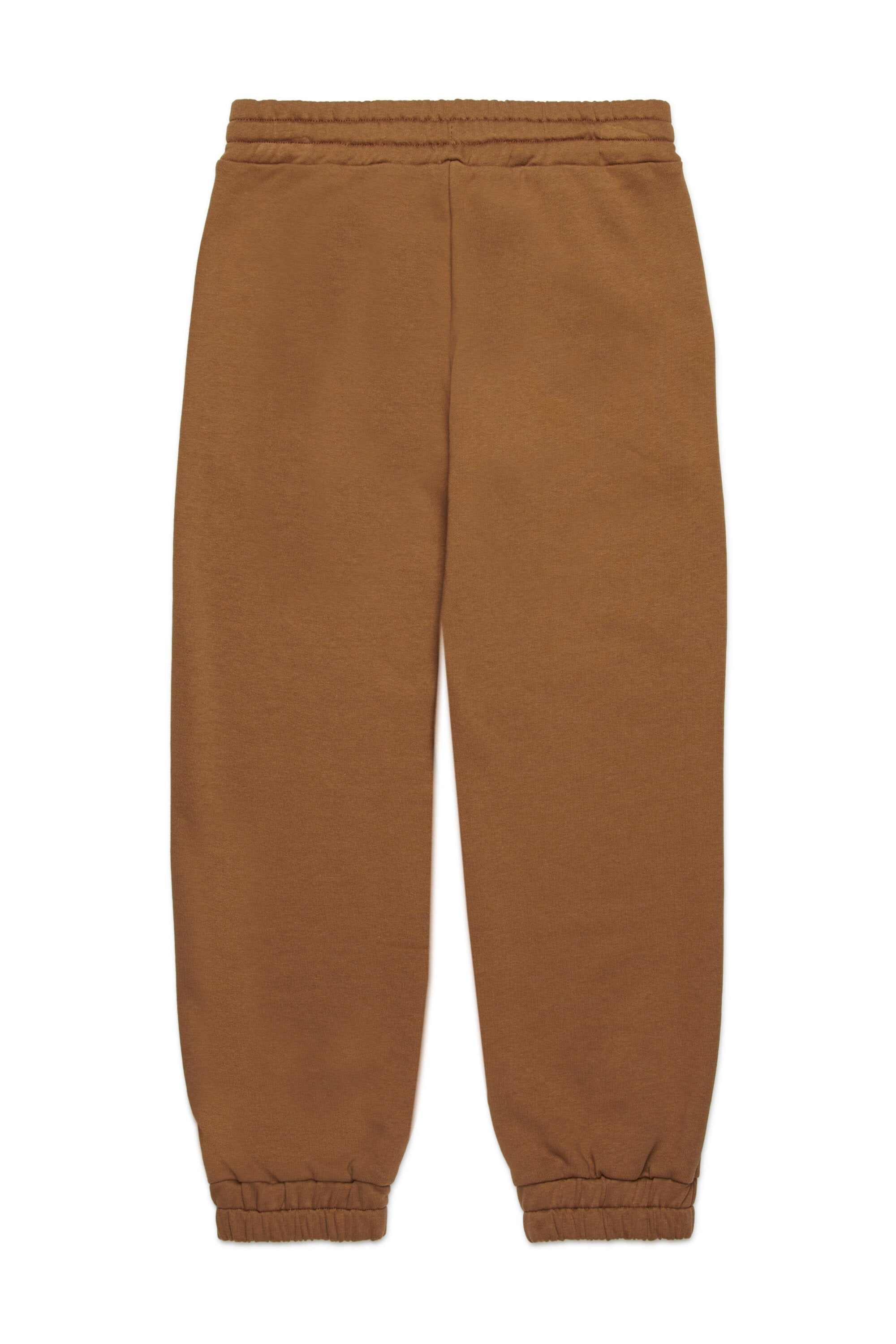 Pantalones de felpa rosa con logotipo