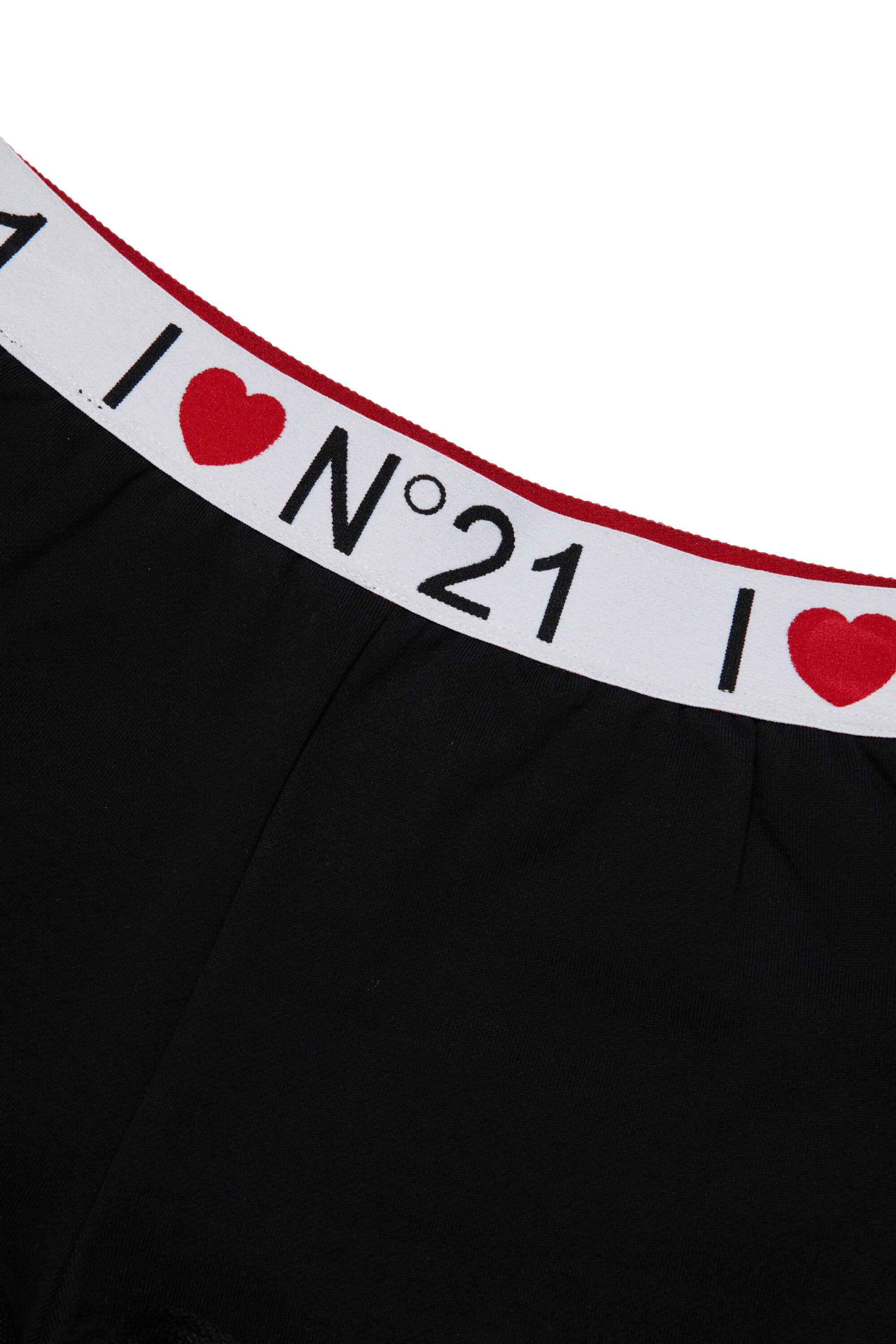 Pantalones cortos en chándal con logotipo I Love N°21