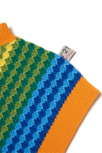 Gilet in maglia Rainbow Crochet
