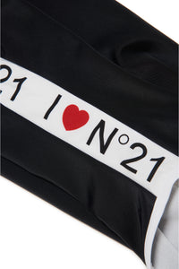 Costume intero in lycra con logo I Love N°21