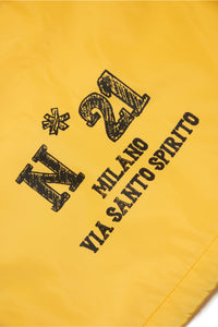 Chaqueta cortavientos con logotipo N°21 Milano