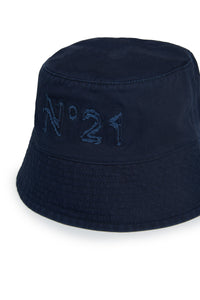 Sombrero de pescador con logotipo de gabardina