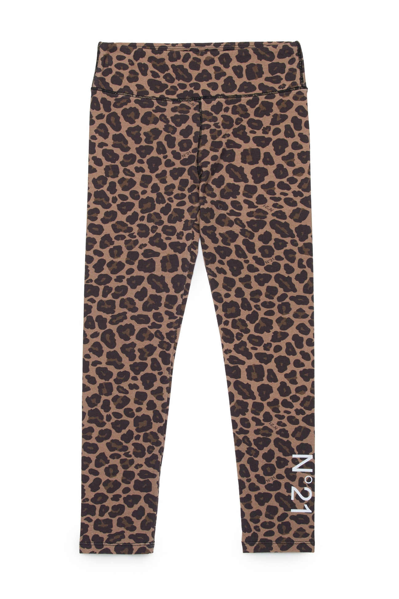 Pantaloni leggings leopardati 