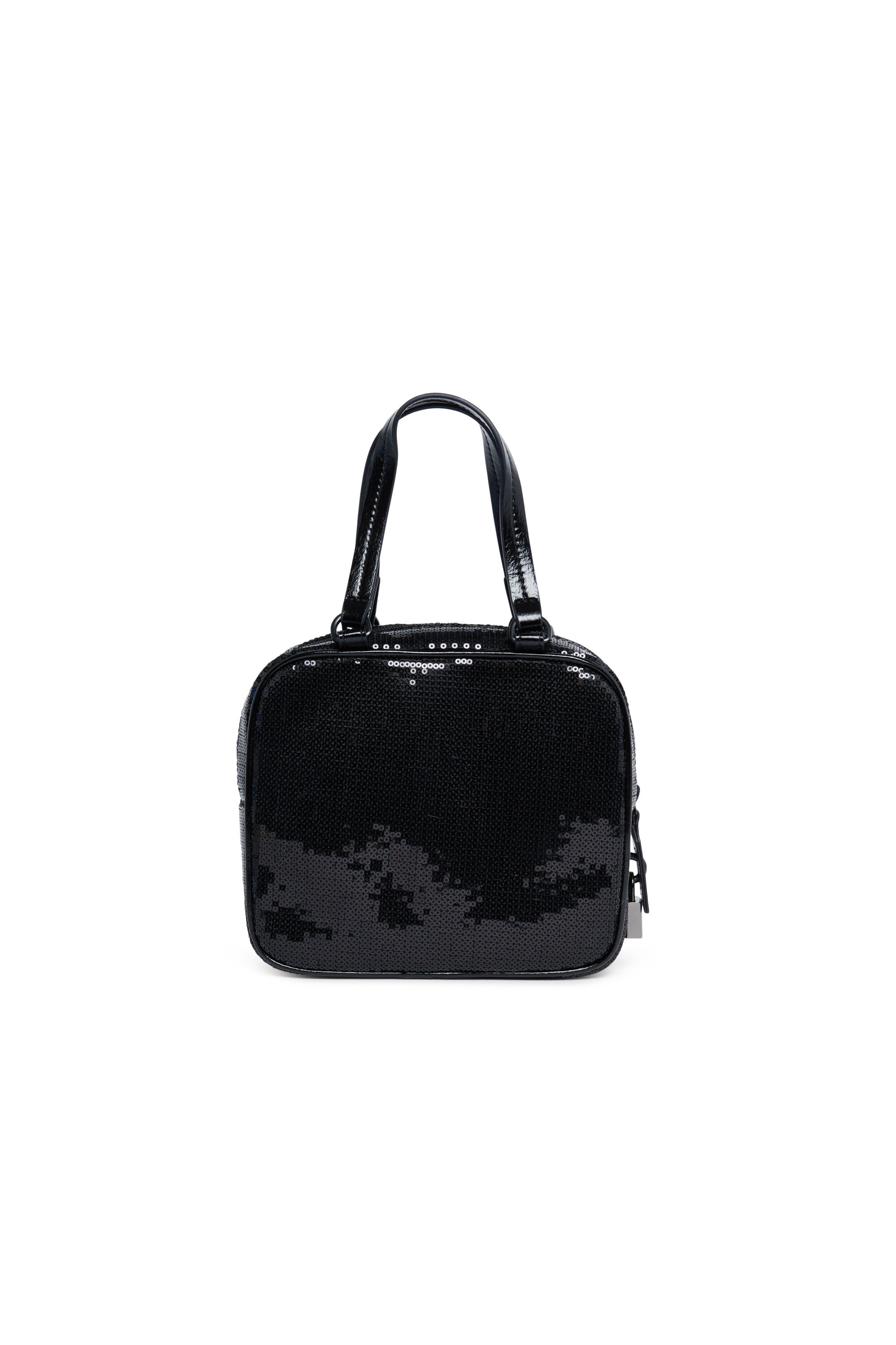 Borsa a bauletto mini con paillettes