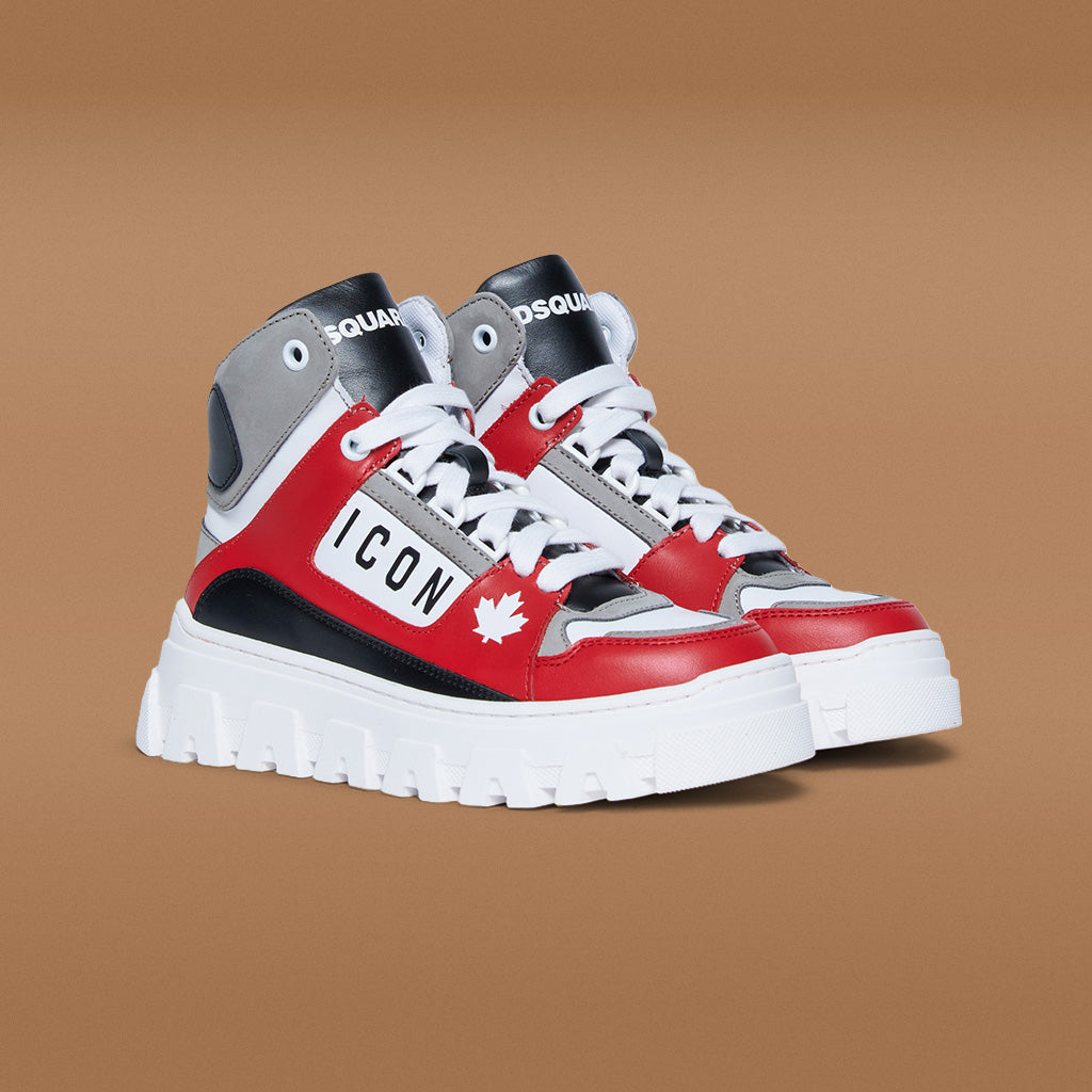 $255 DSQUARED2 kaleido high top store kids sne