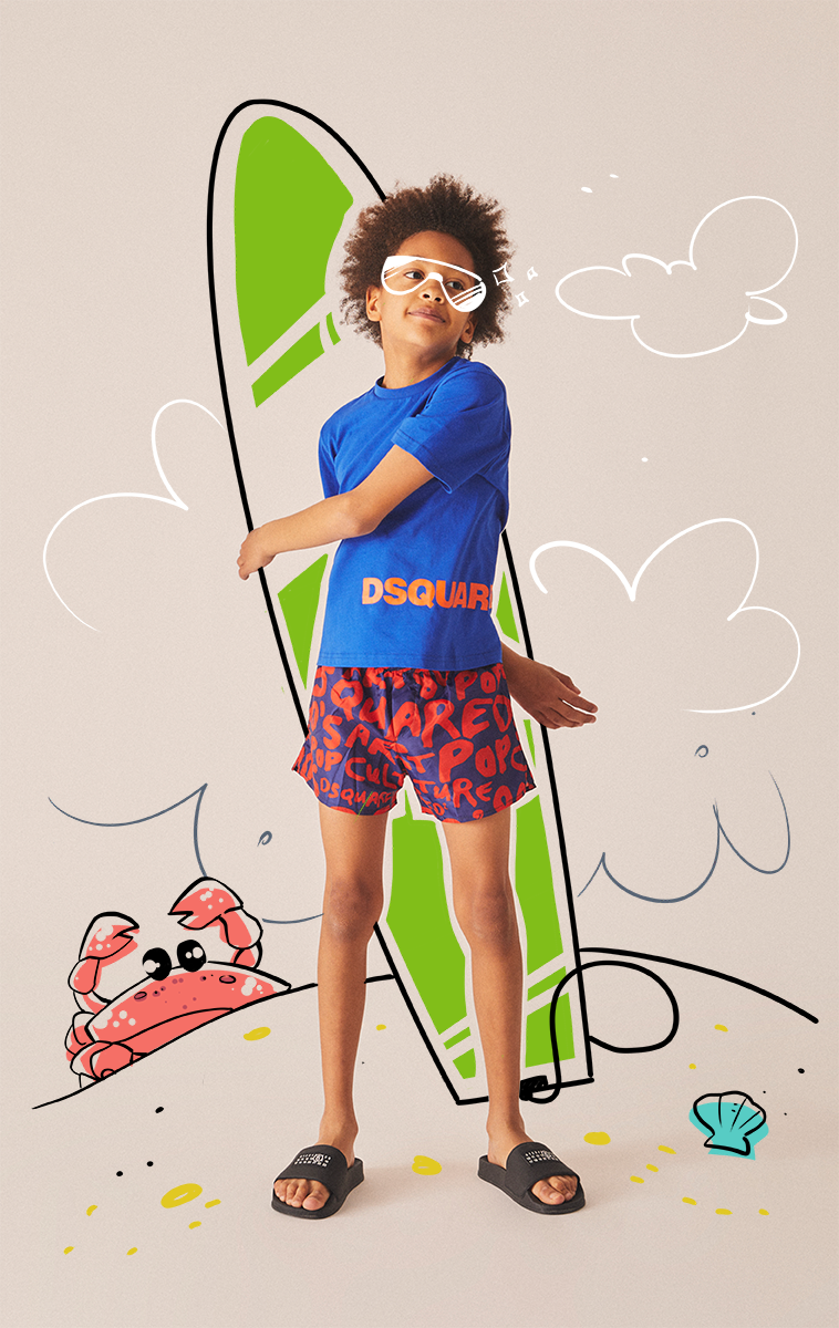 Boys designer swimwear discount