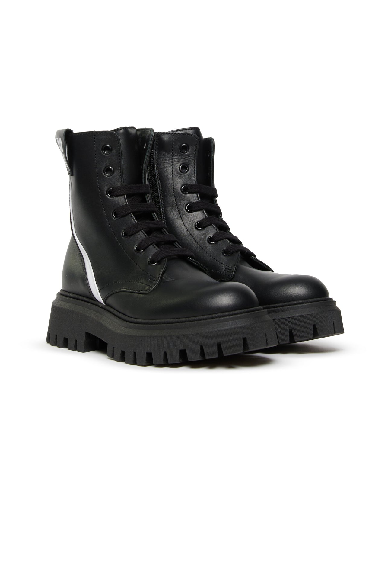Logo lace-up boots Logo lace-up boots