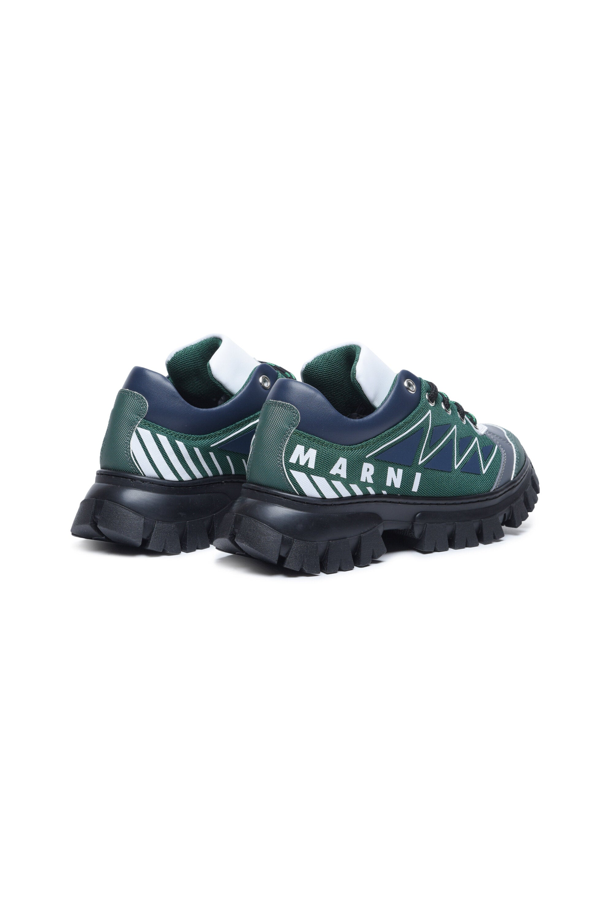 Scarpe sneakers urban hiking con maxi-logo