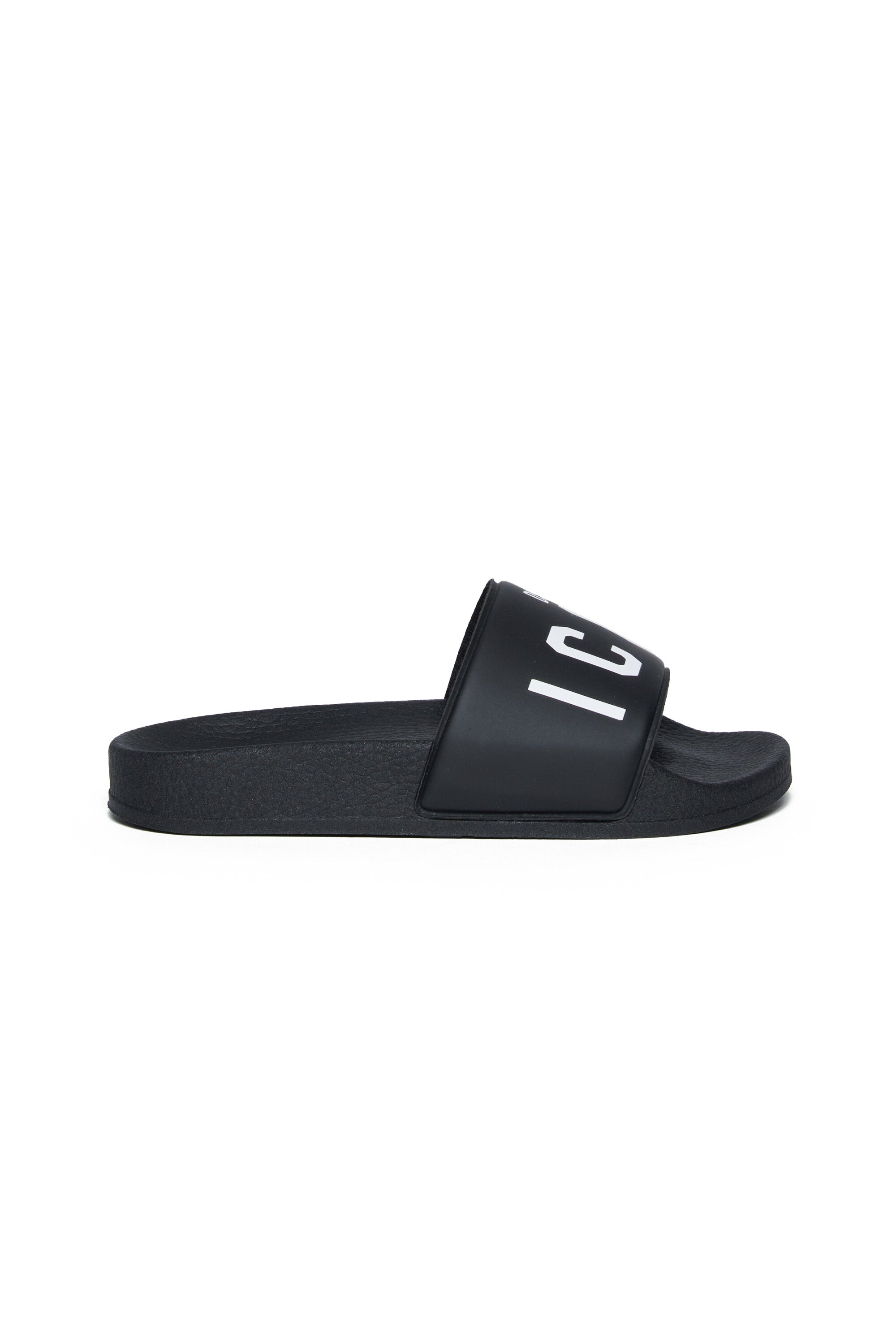 Dsquared2 boy s Icon logo slide slippers BRAVE KID