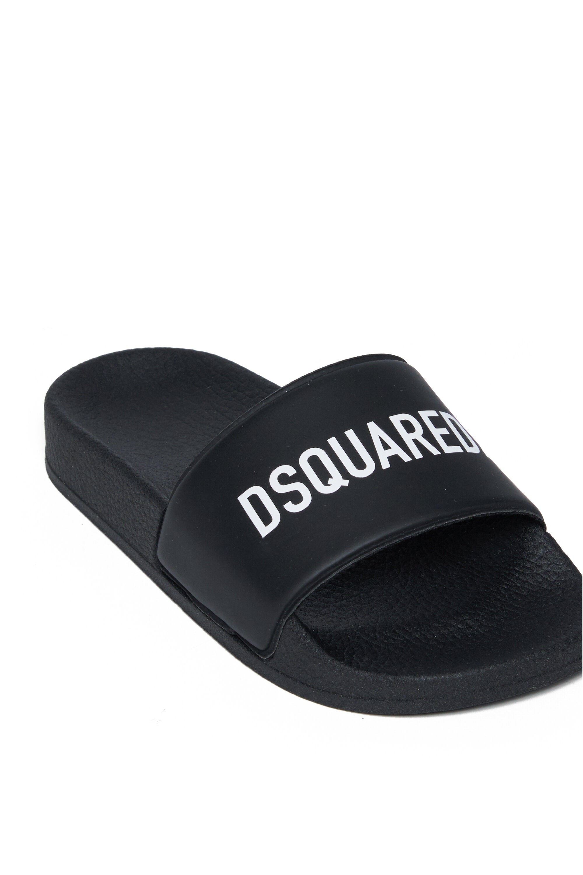 Branded slide slippers