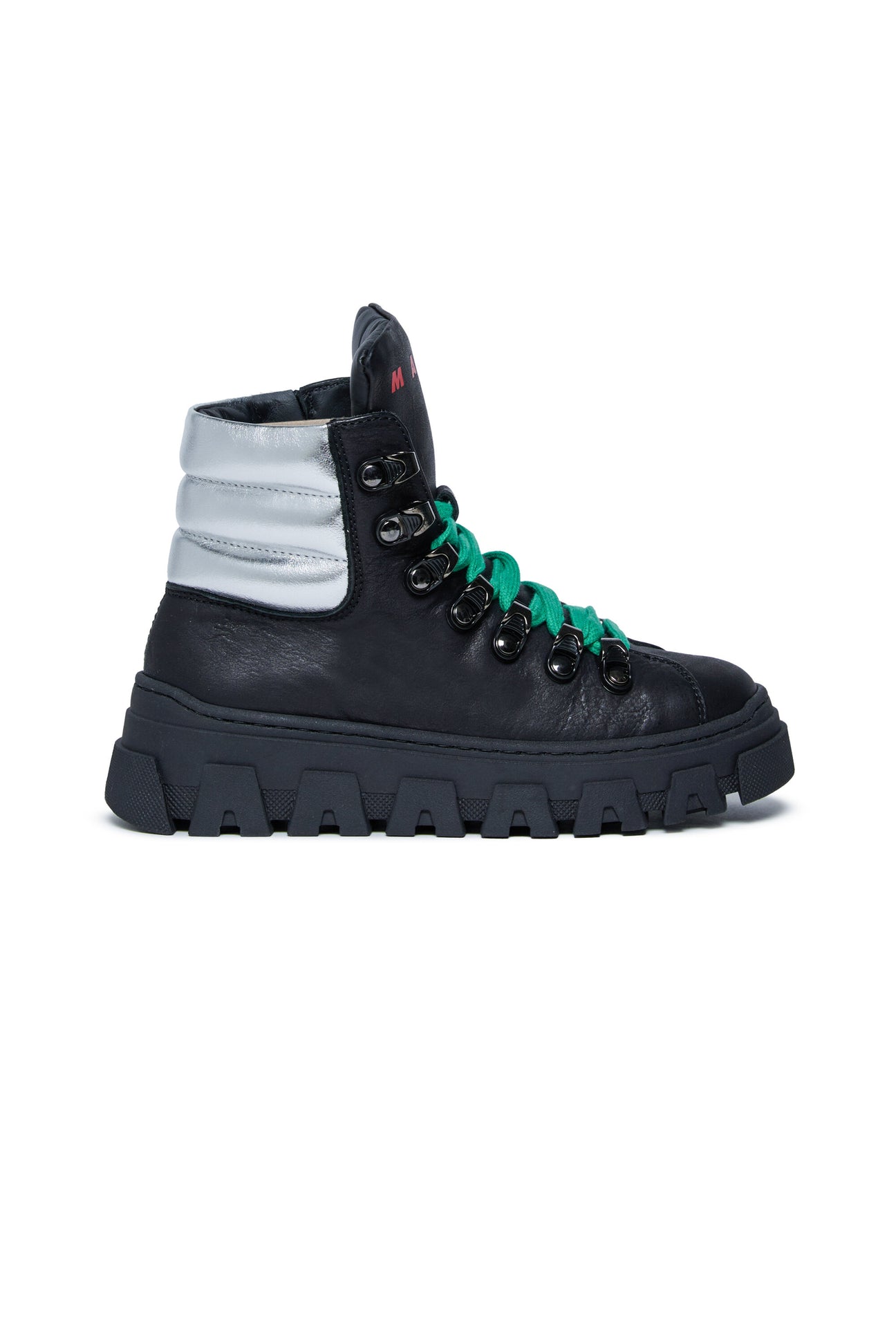 Hiking-style high top trainers 