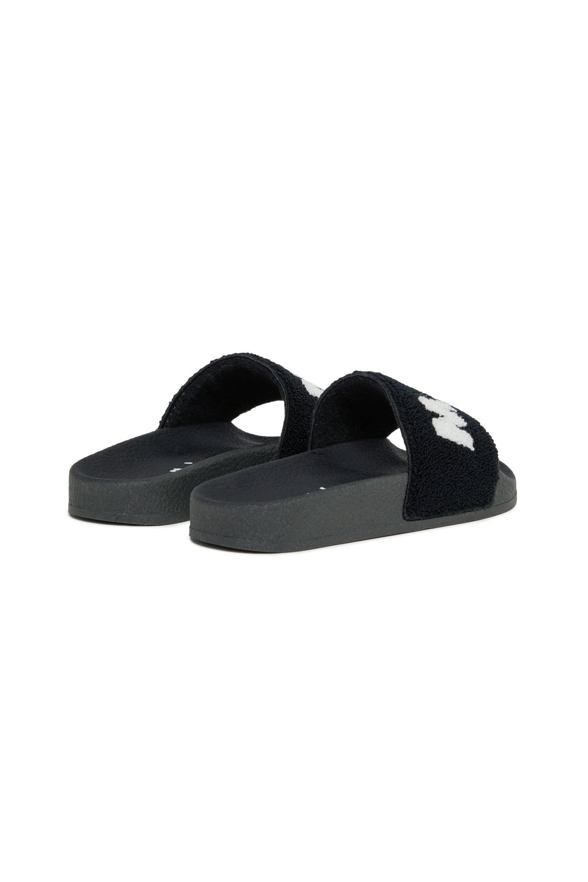 Ciabatte slide in spugna con maxi logo