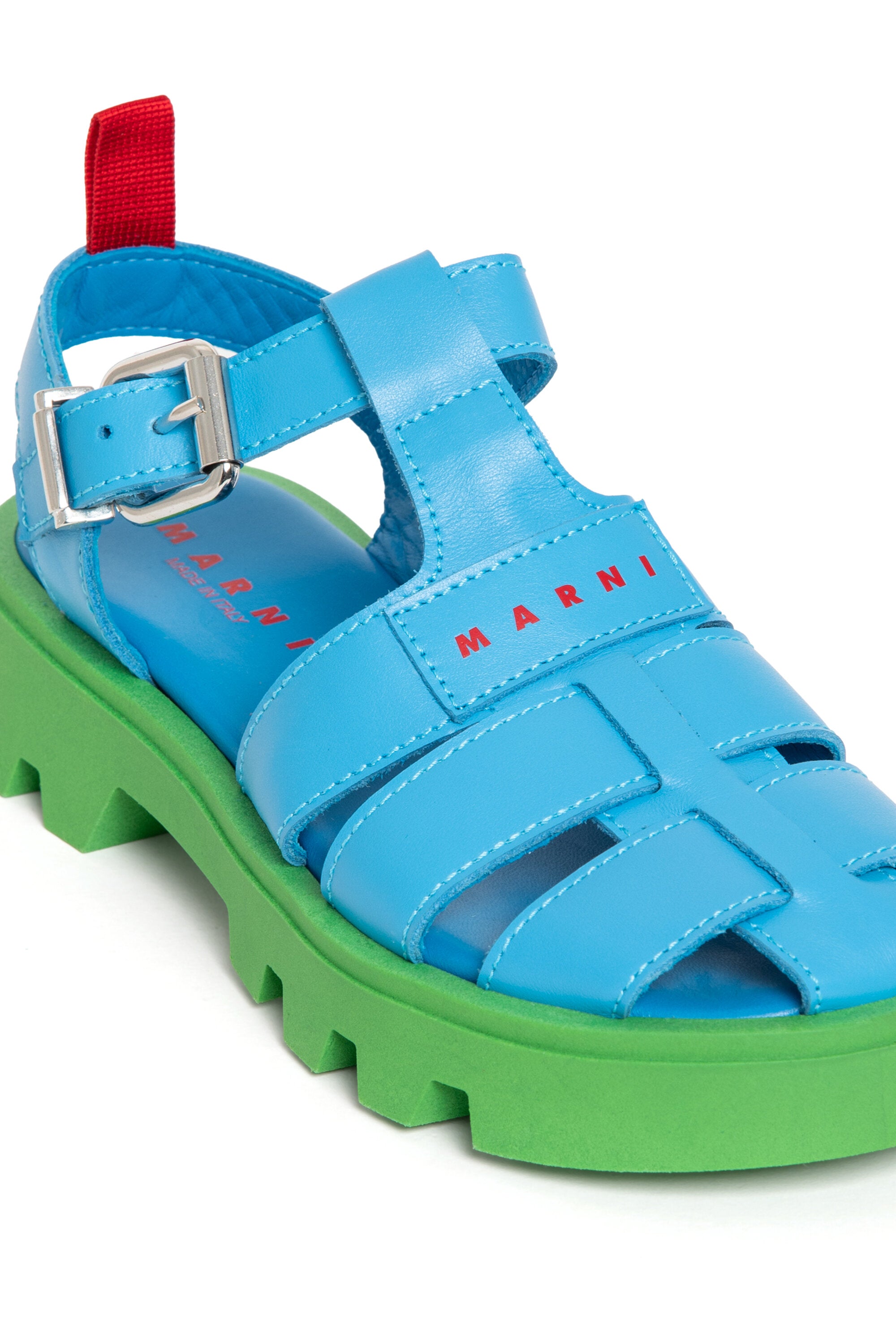 Marni girl's leather sandals | BRAVE KID