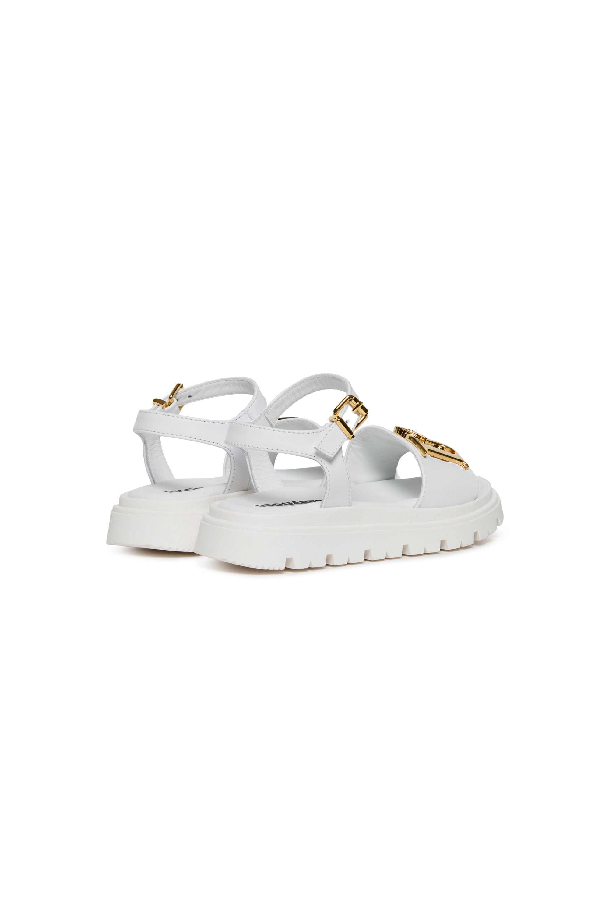 Sandali platform in pelle D2 Statement