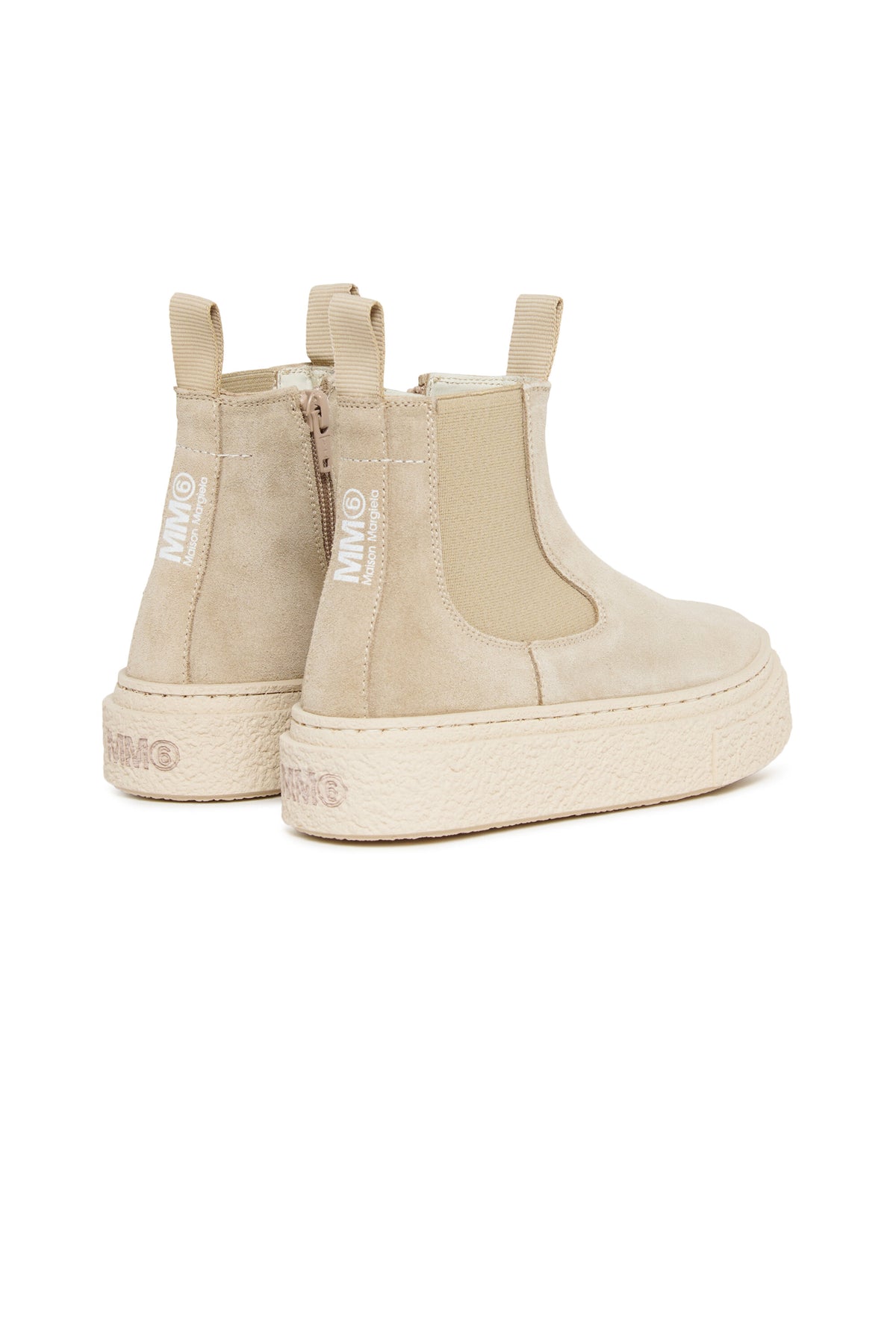 Stivali Chelsea con suola platform