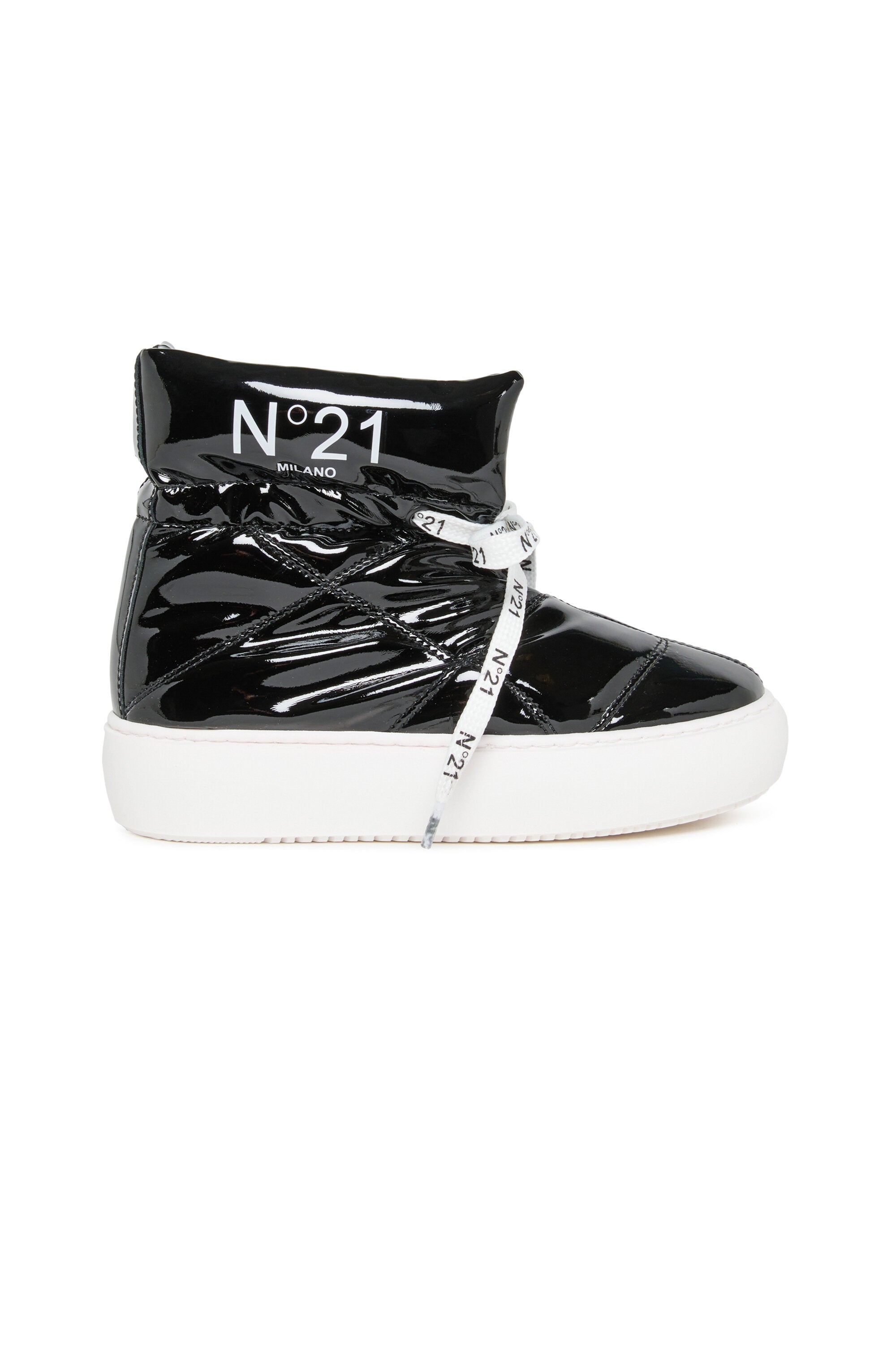 Gepolsterte Schneestiefel mit Logo