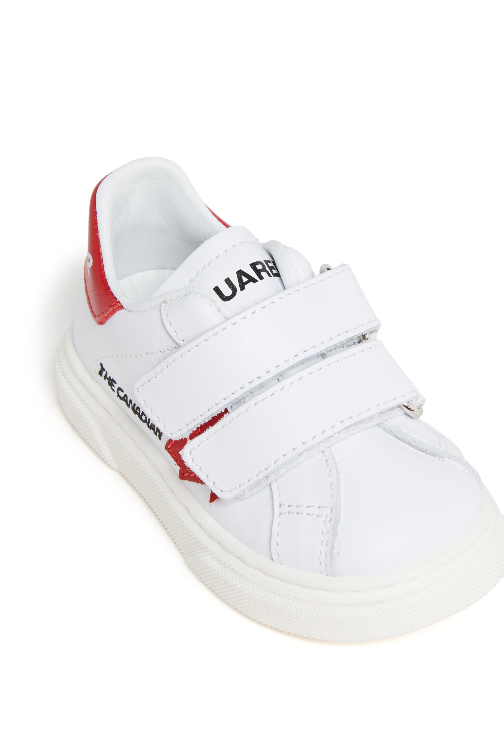 Zapatillas bajas de cuero con Maple Leaf