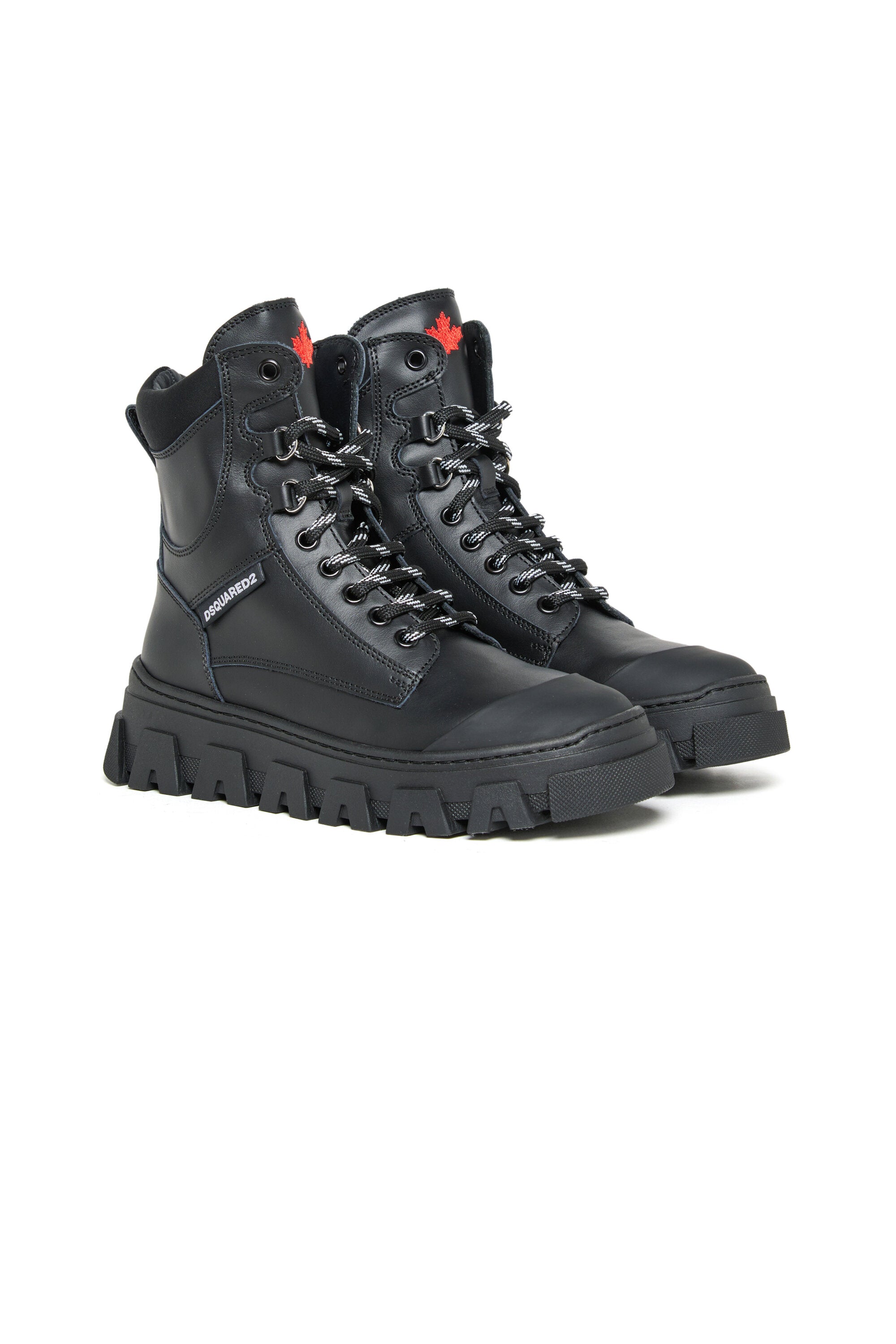 Bottes de combat à semelles épaisses