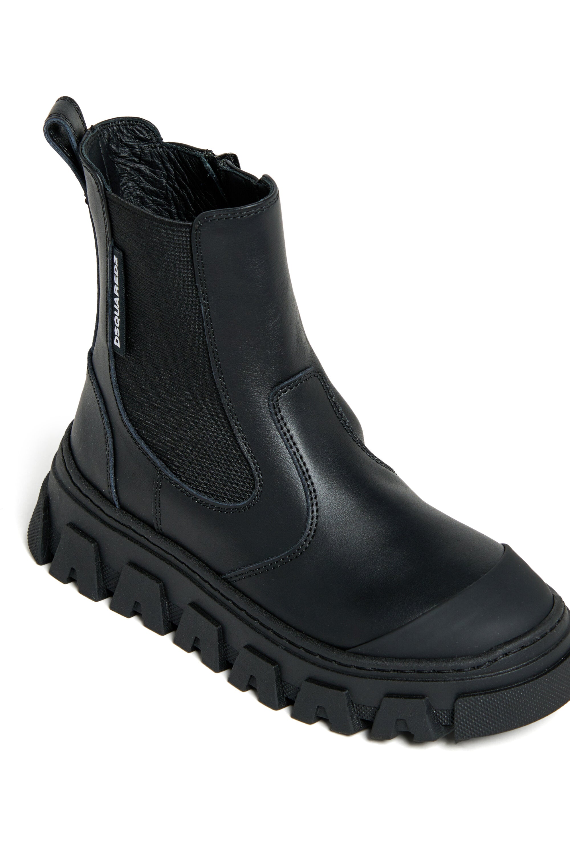 Bottines Chelsea avec élastique latéral