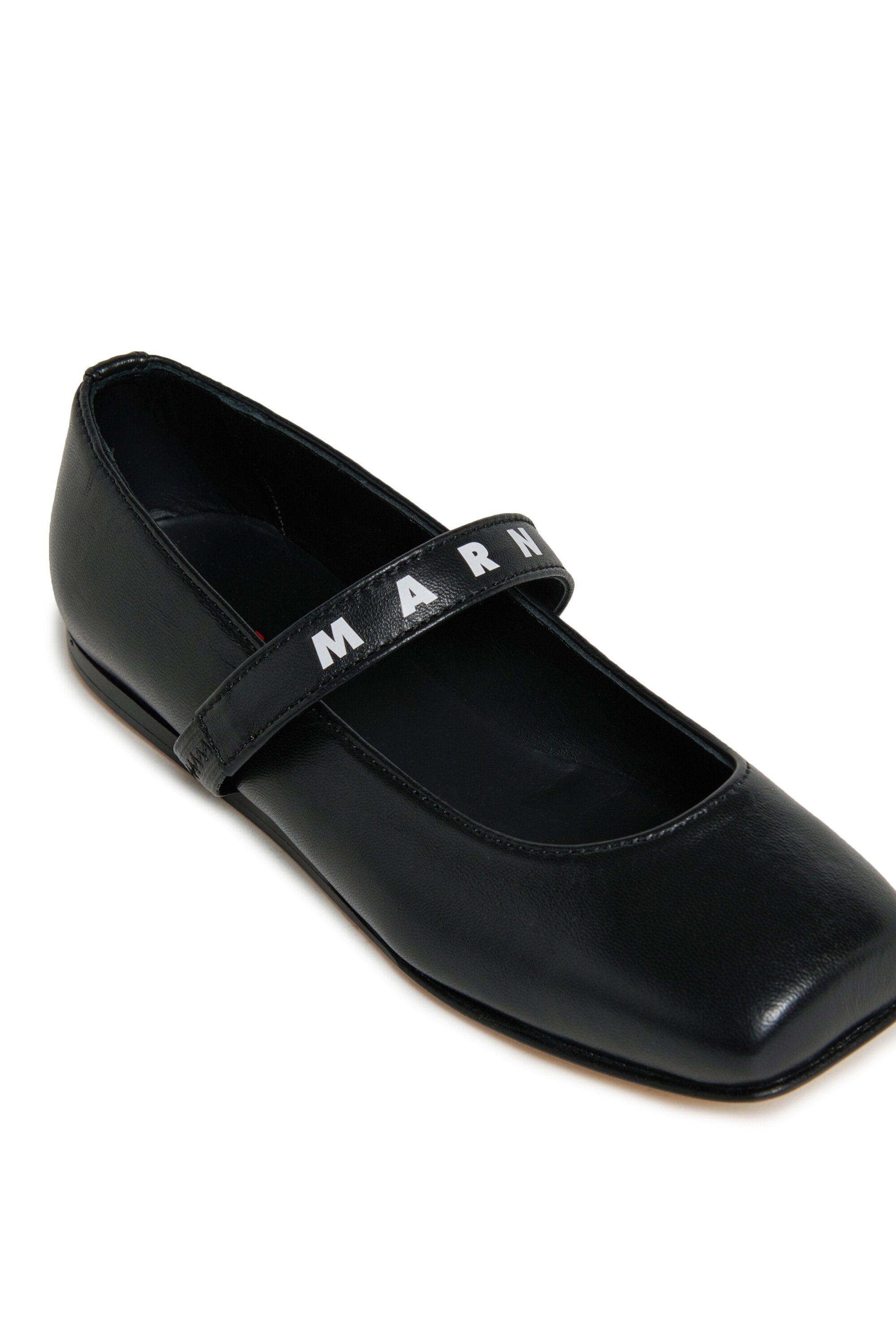 Ballerines avec bride et logo