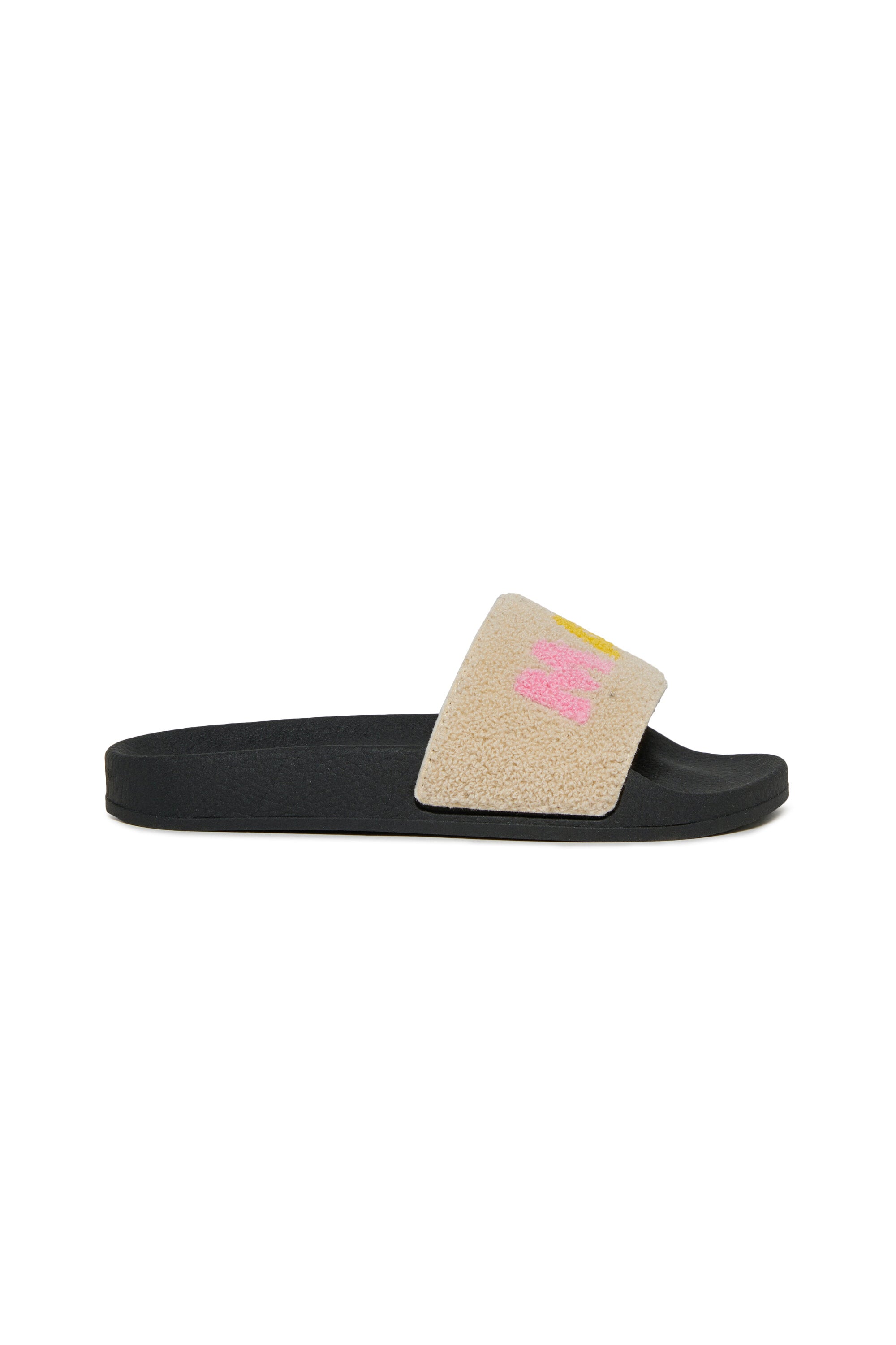 Mules slides avec logo