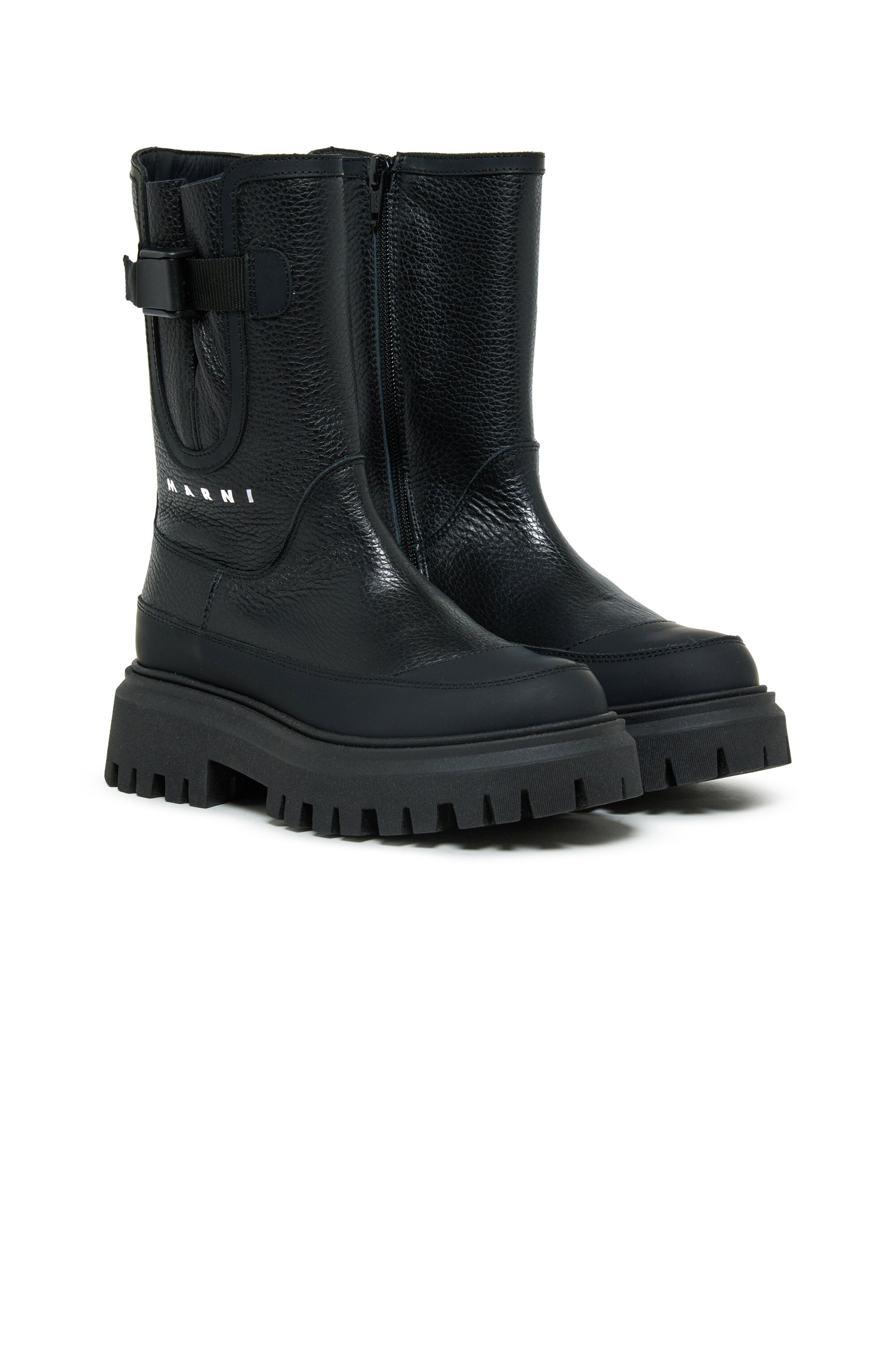 Stiefel mit Logo