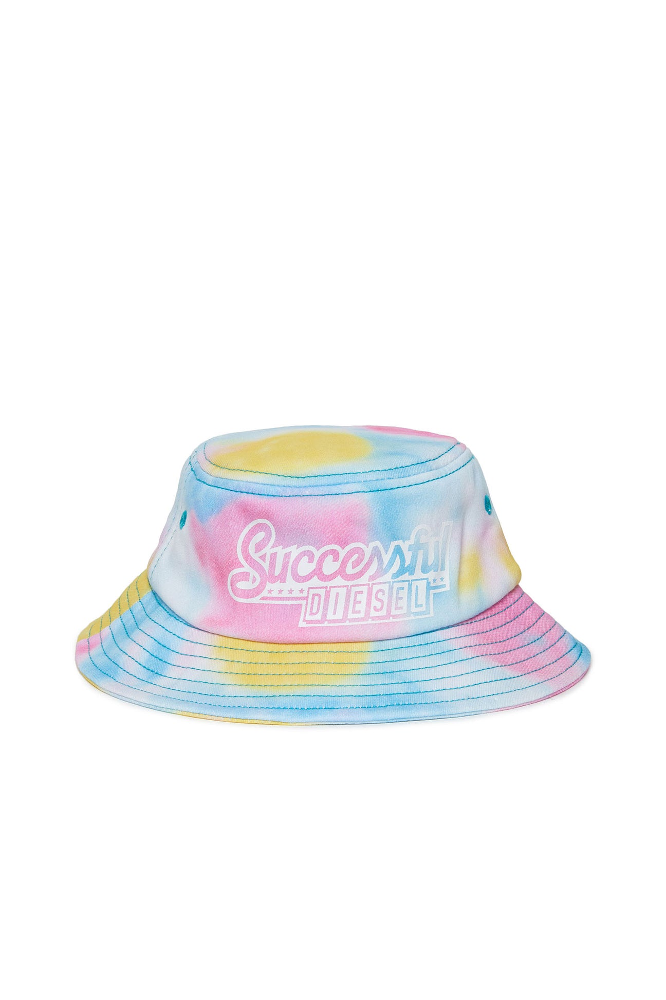 Multicolor bubble allover plush hat 