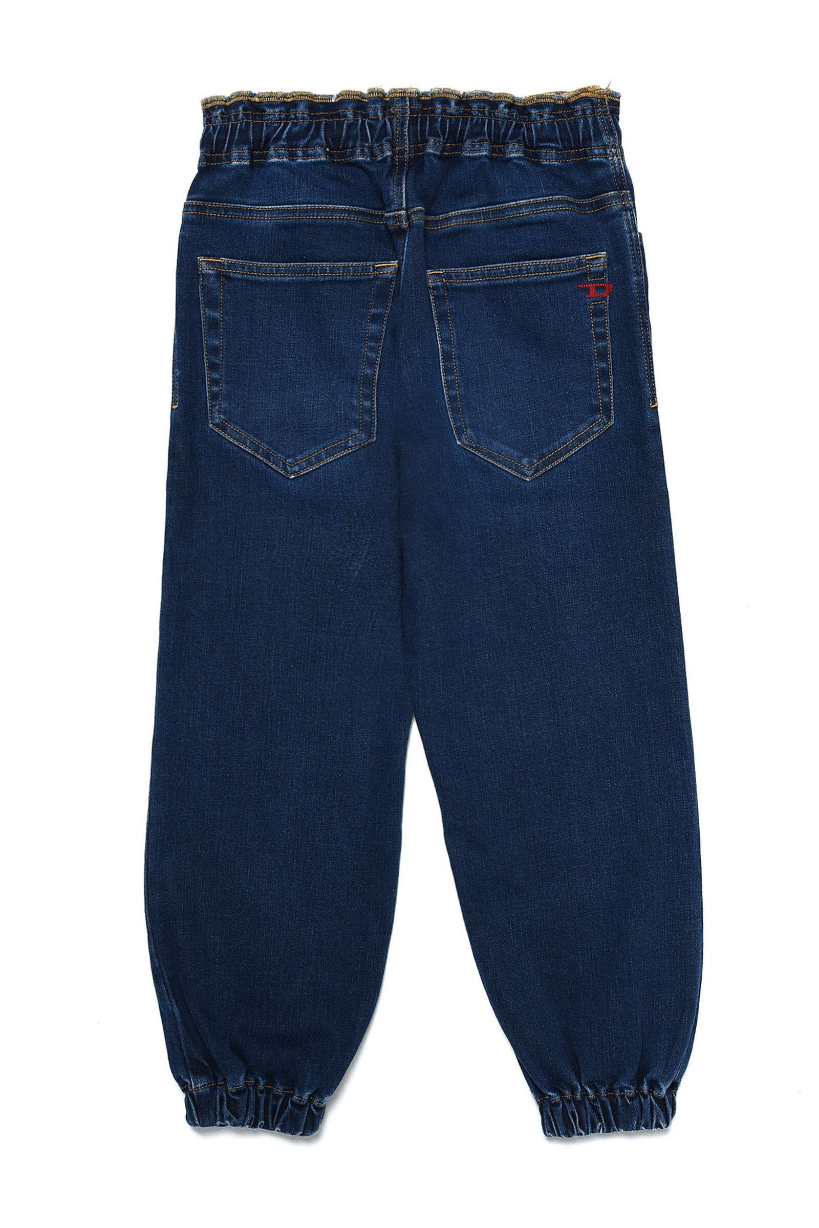 D-Mauri Straight Jeans blu dalla linea morbida 