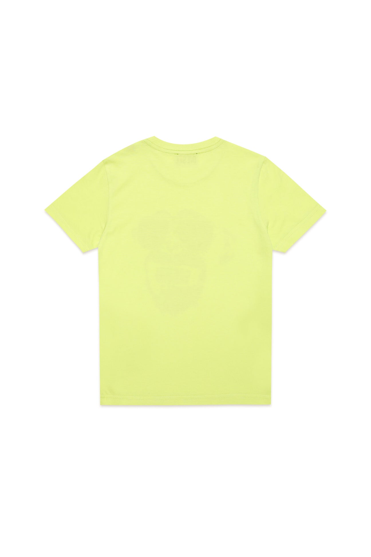 Yellow t-shirt with metallic effect Monkey print Yellow t-shirt with metallic effect Monkey print