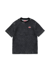 JoggJeans® crew-neck T-shirt with allover monogram and logo