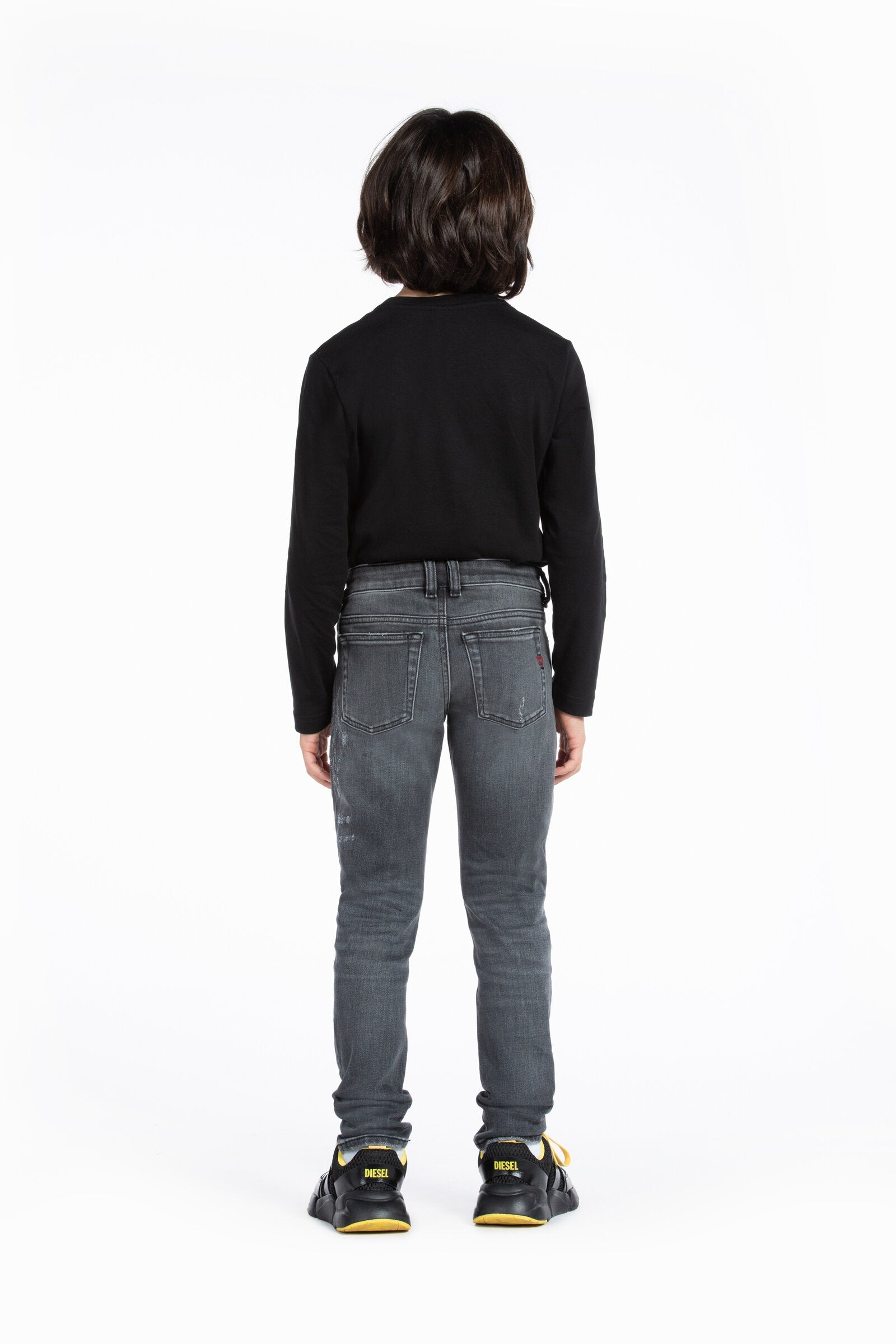 Jeans 1979 Sleenker skinny black jeans with patches