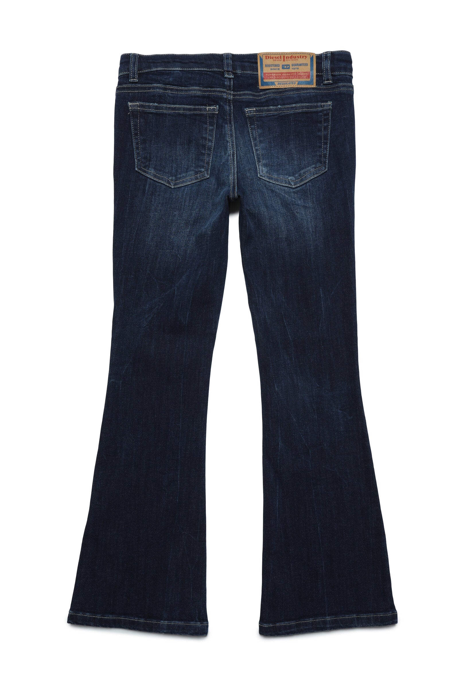 Jeans 1969 D-Ebbey bootcut dark blue with abrasions
