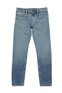 JoggJeans® 1995 straight light blue with abrasions