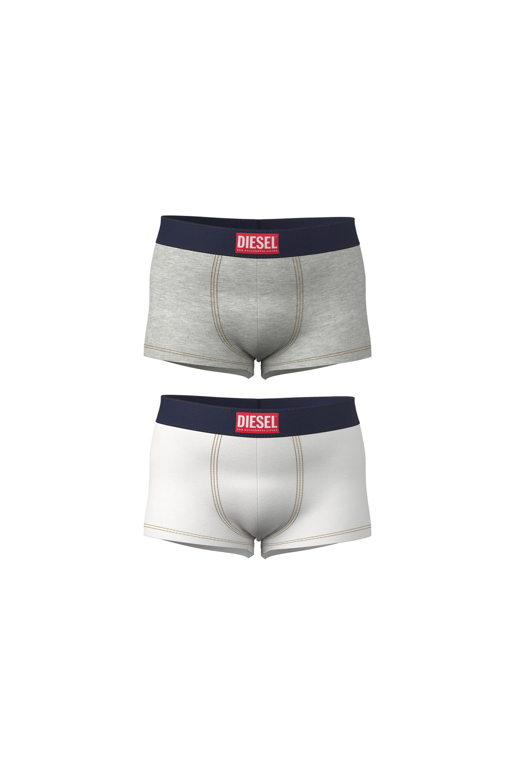 Set 2 boxer shorts with contrasting Diesel logo