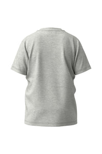 Gray jersey T-shirt with logo