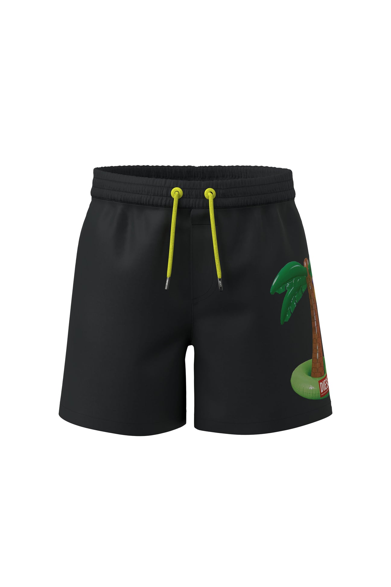 Black boxer shorts with palm tree print Black boxer shorts with palm tree print