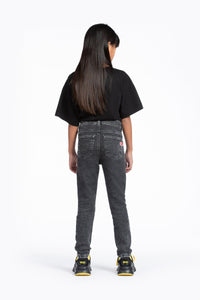Black JoggJeans® pants with logo