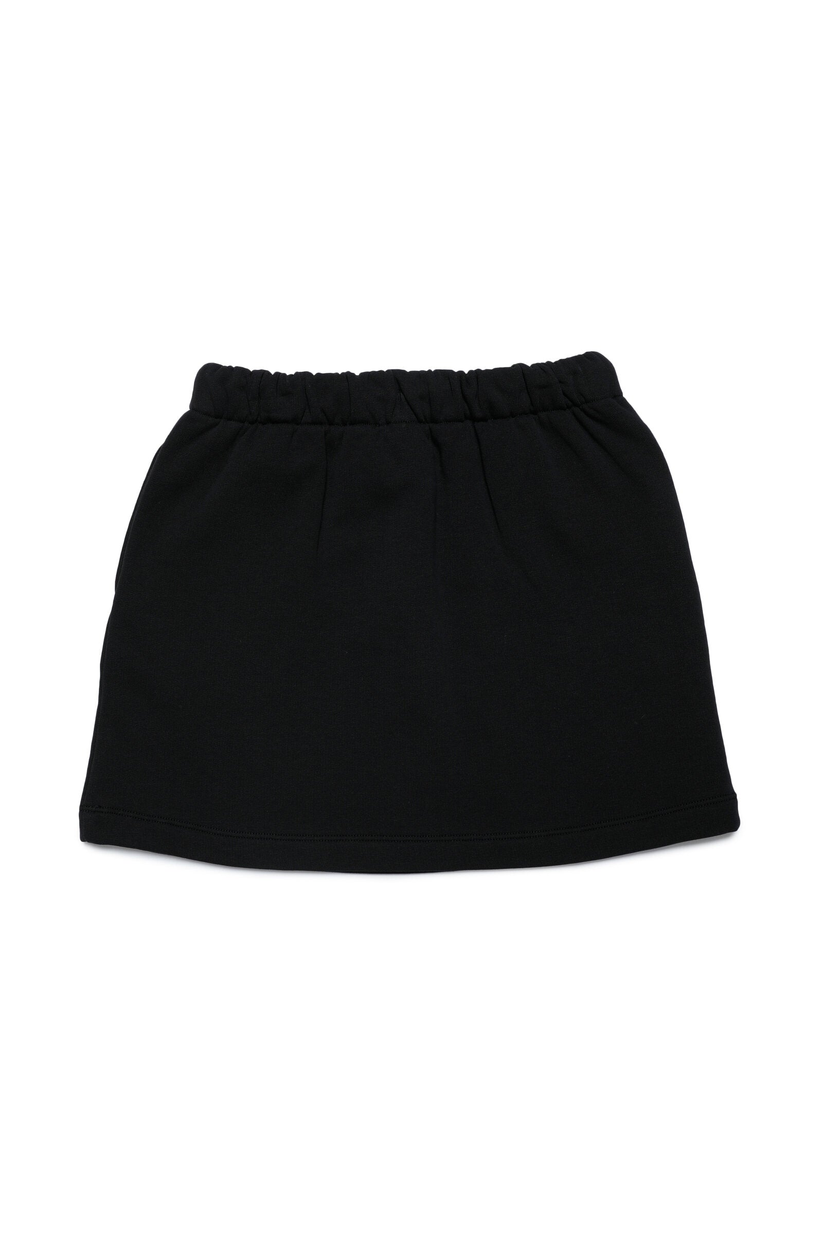 Cotton skirt with glittery Oval D logo