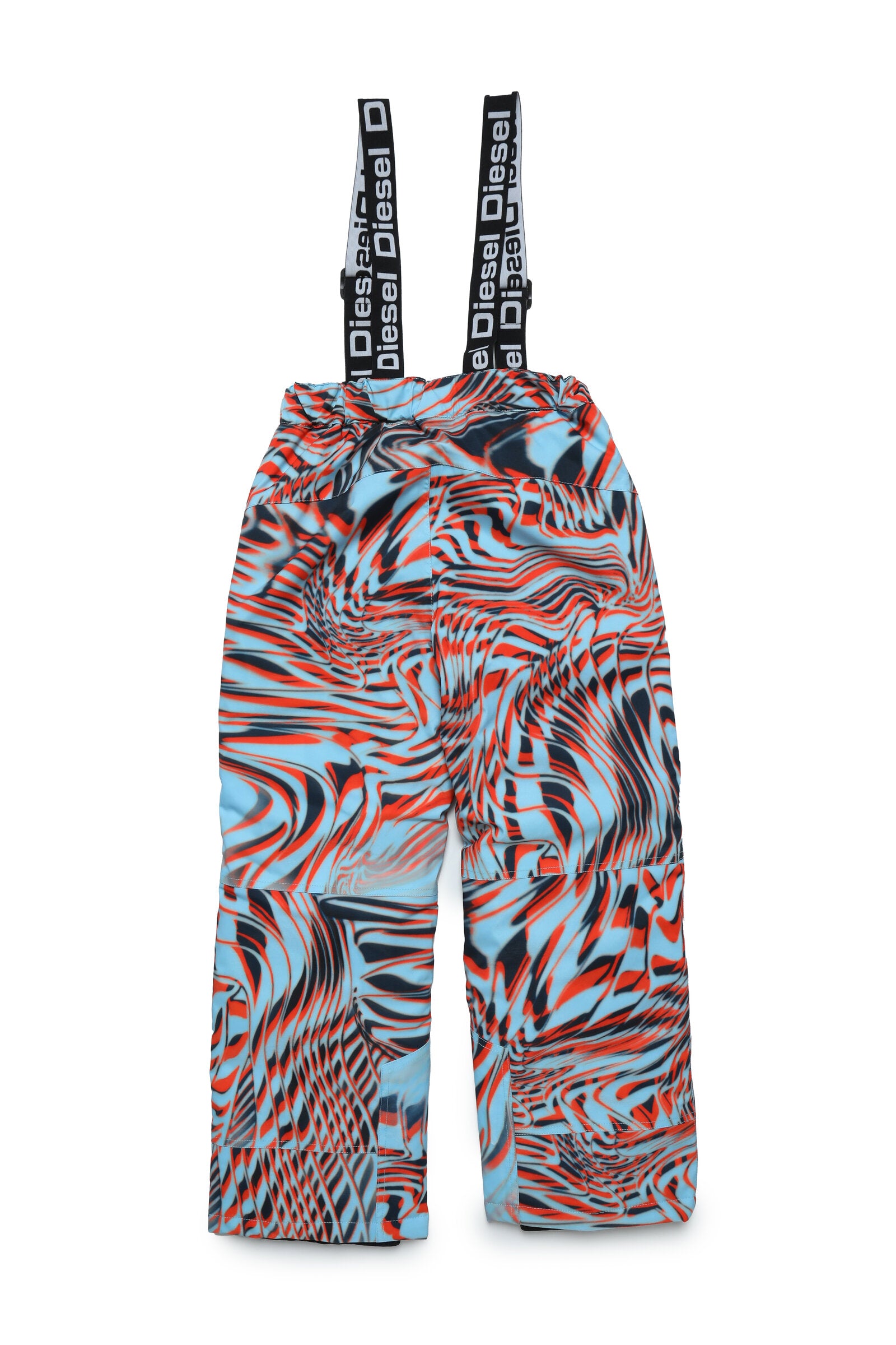 Optical allover pattern ski pants