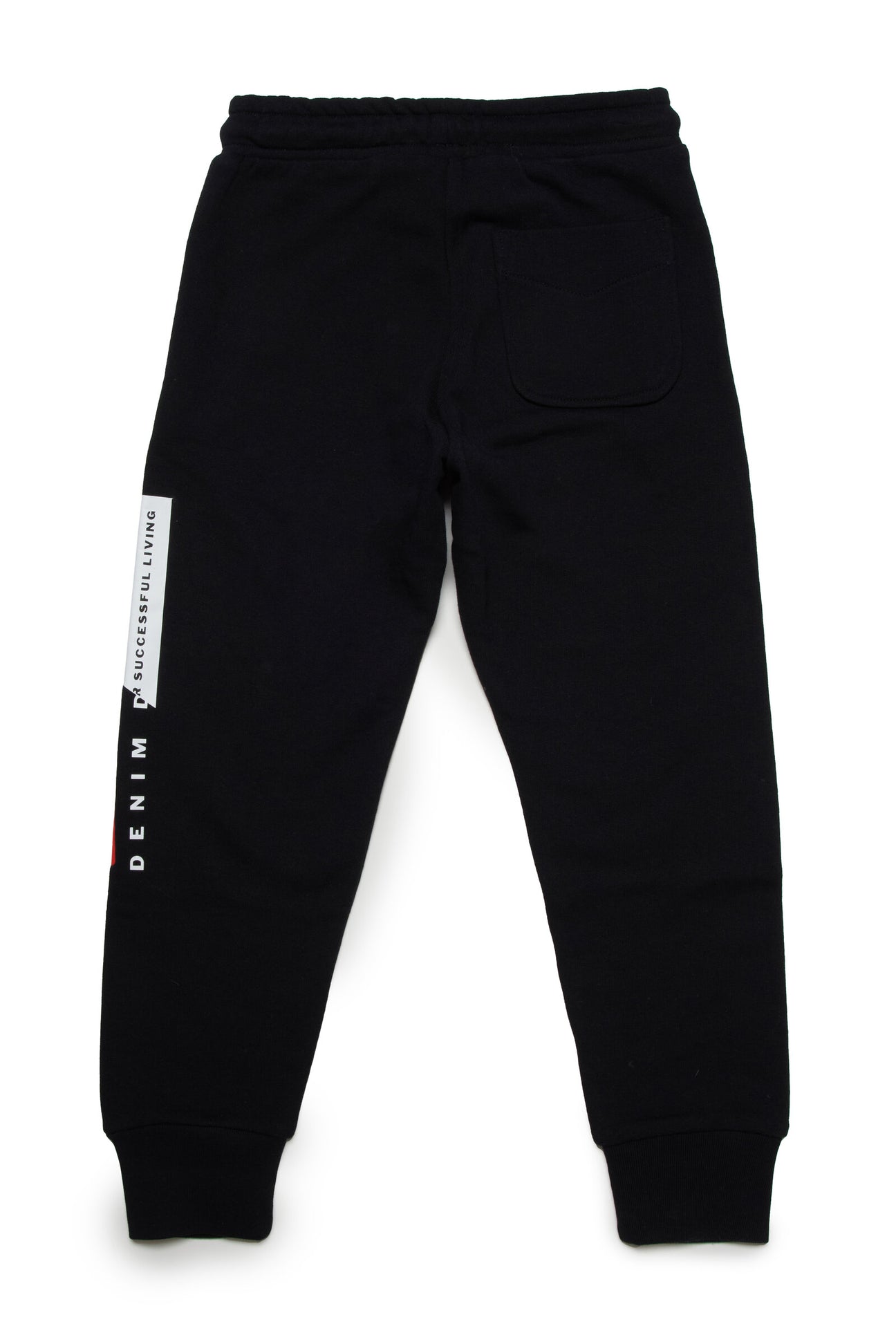 Black jogger pants with Diesel double logo Black jogger pants with Diesel double logo